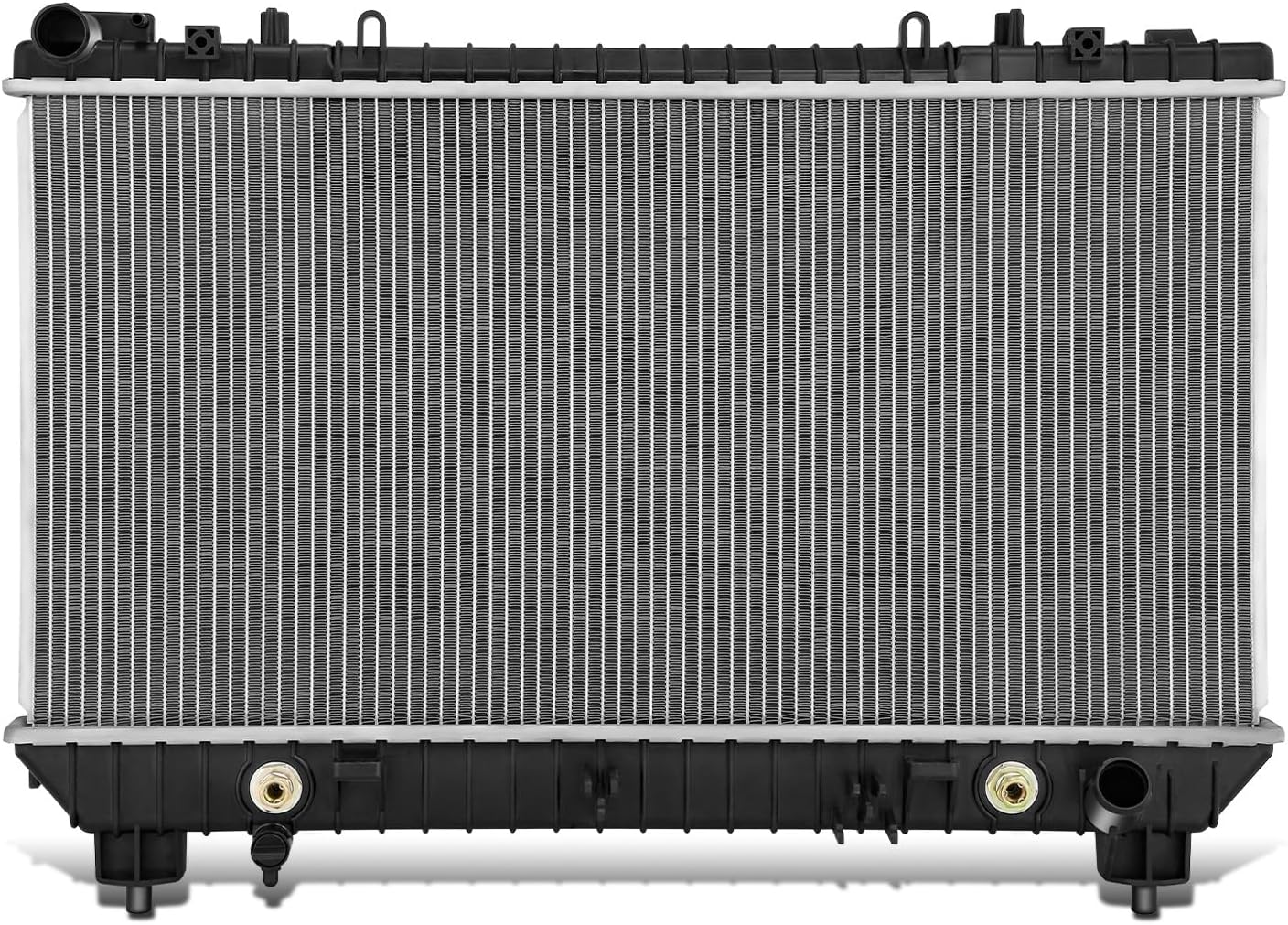 DNA MOTORING OE Style 1-Row Aluminum Cooling Radiator Compatible with Chevy Camaro 2010-2011, 3.6L MT W/O Oil Cooler, 92218351, OEM-RA-13211