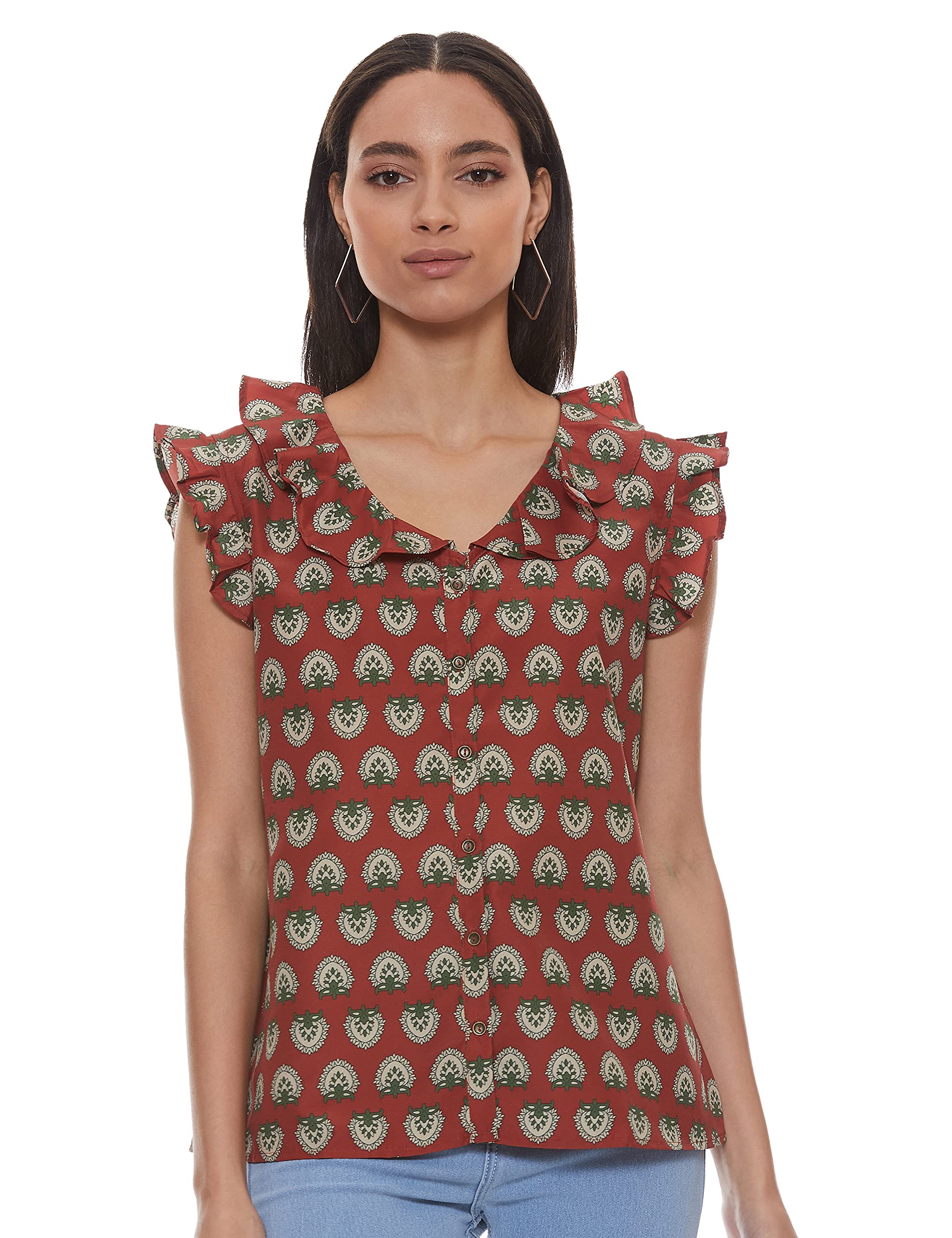 Desi belleWomen's Regular Fit Blouse