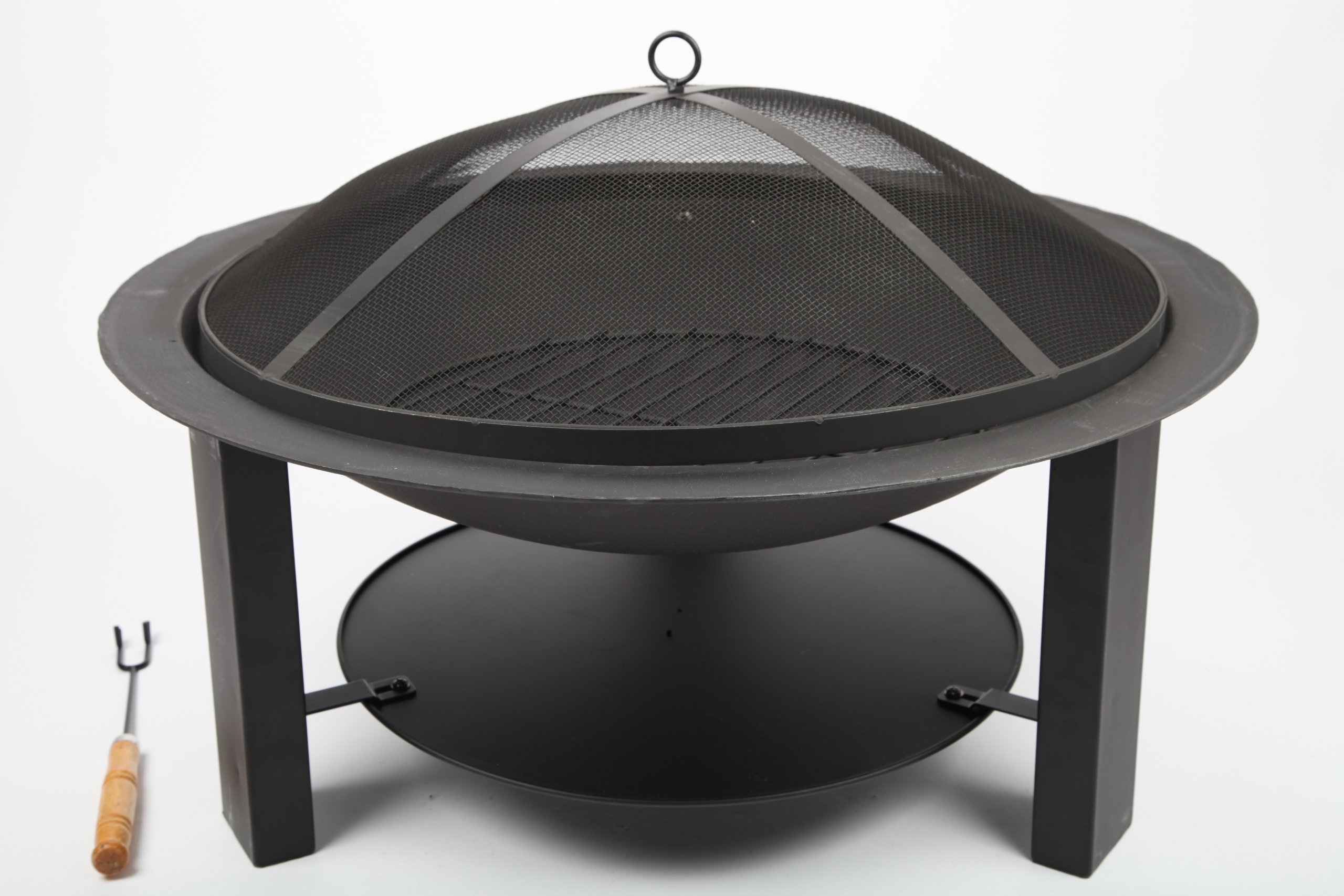 Feuerschale 73cm Gartengrill Grill Gußeisen massiv