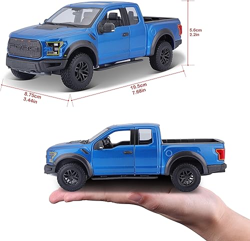 Miniatura 2 de Maisto 1:24 SE Camiones 2017 Ford F150 Raptor - Azul