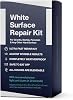 NNREPAIR White Surface Repair Kit - Suitable for Most Repairs I Also Fix Broken Chips and Cracks for Granite, Tiles, Countertops, Porcelain and Ceramics in Minutes
