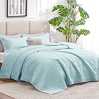 Vista 180 de Love's cabin - Juego de edredón tamaño King, color marrón, colcha de verano, microfibra ligera, estilo moderno de monedas, para todas