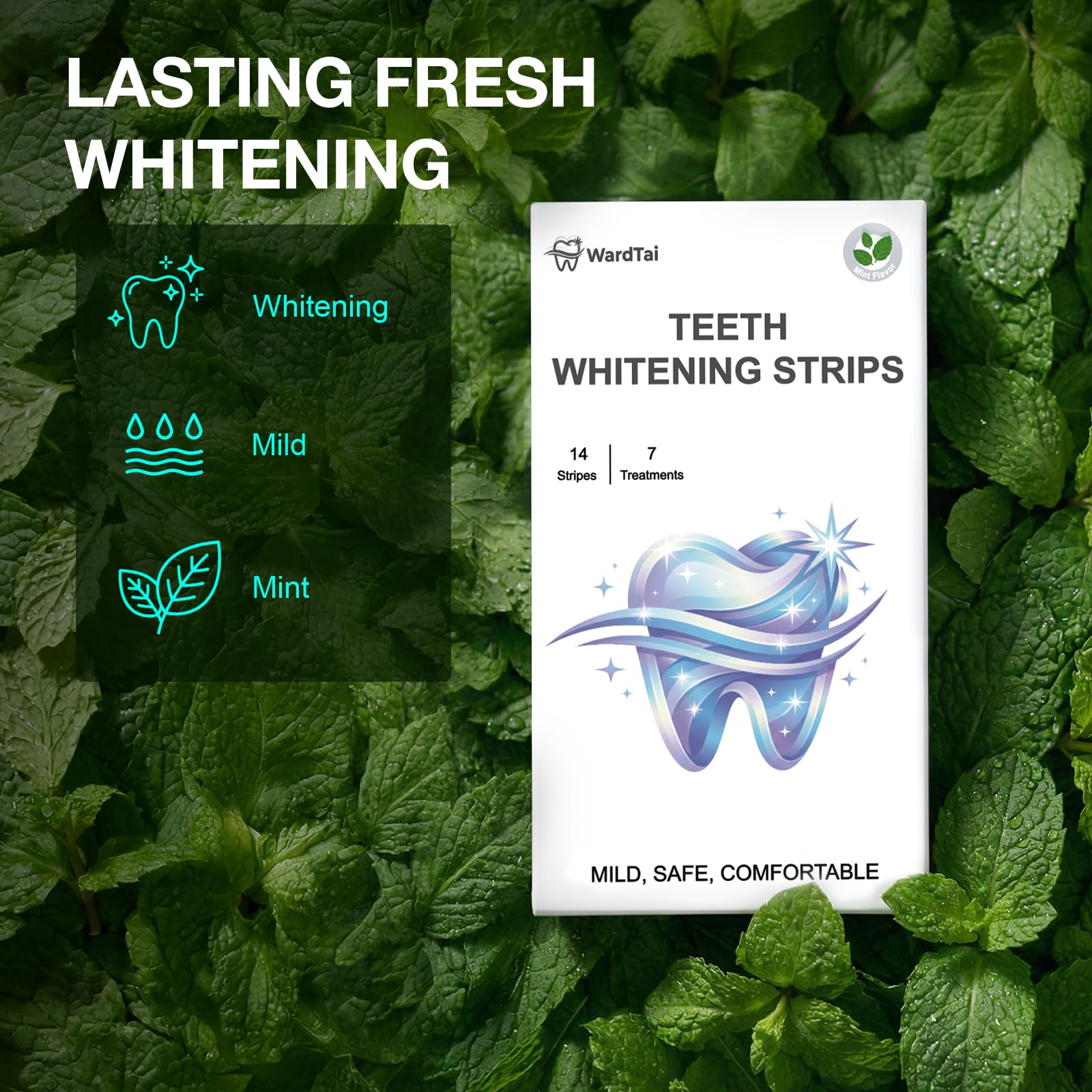 Sensitive Teeth Whitening Strips - 7-Day Starter -7