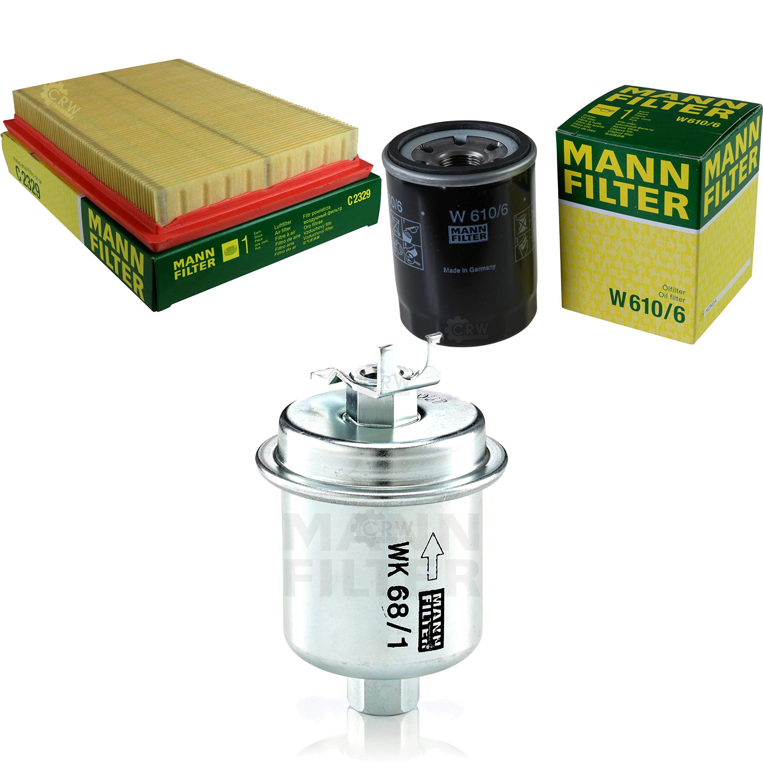 MANN-FILTER Set Ispezione: Filtro Olio, Aria, Carburante | Kit Ricambi Originali Per Auto - 2