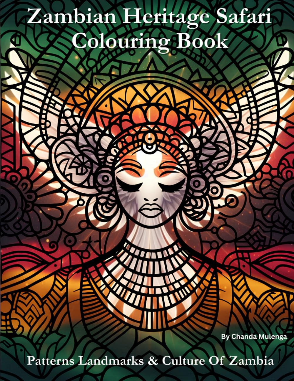 Zambian Heritage Safari Colouring Book: Patterns, Landmarks & Culture