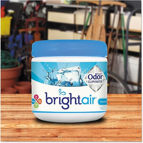 Miniatura 3 de BRIGHT Air 900090EA Super Eliminador de olores, fresco y limpio, azul, 14 onzas