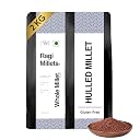 TWF Ragi Millet | 2kg | Whole Finger Millet | Nachni | Mandua | Kezhvaragu | Mandia |Taiu | Kodra | Ragula | Hulled & Unpolished | Gluten-Free | Rich in Calcium & Iron | Ideal for Porridge, Dosa, Roti & Ladoo | No Additives | Whole Grain Ragi | High Plant Protein & Fiber gallery image