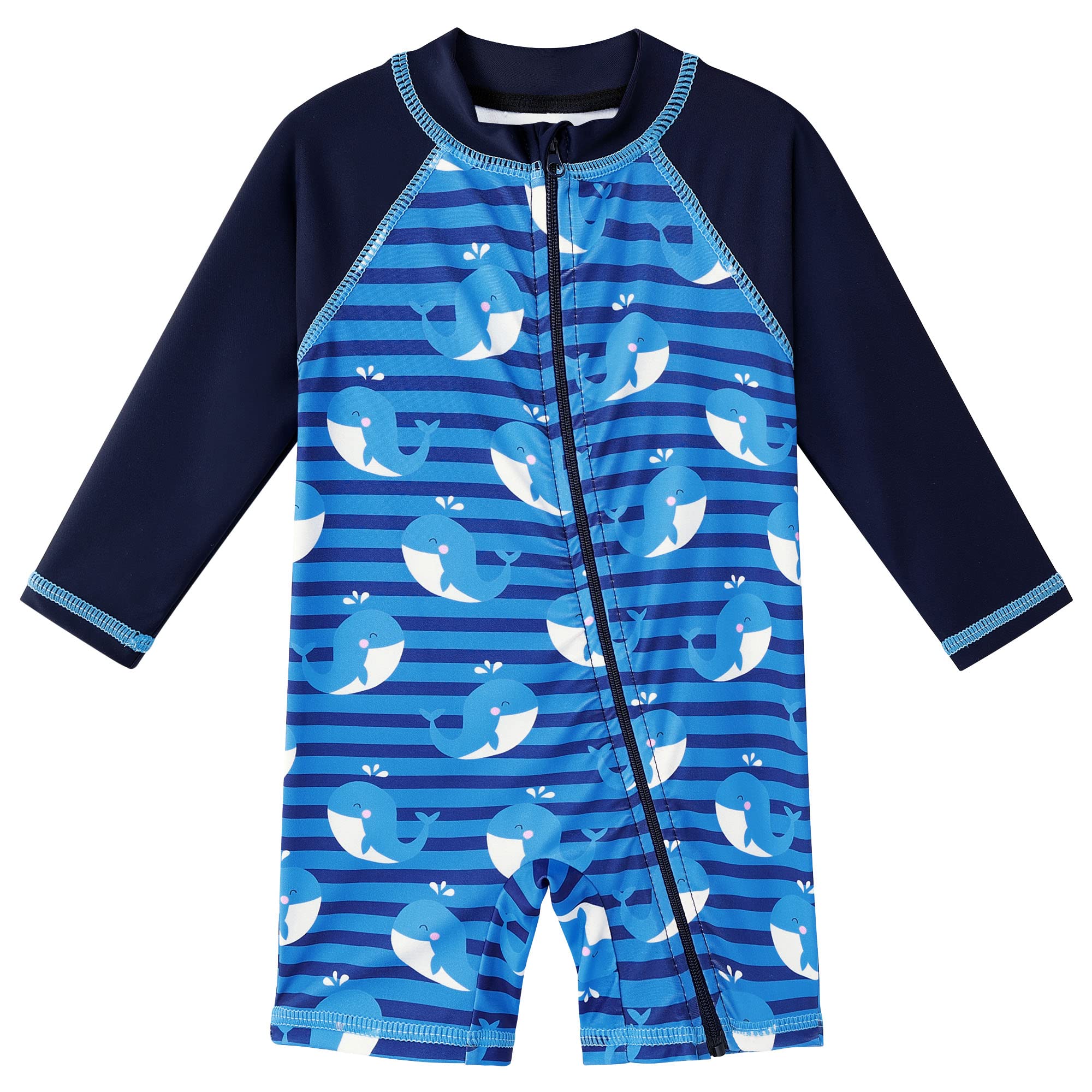 XFGIRLS Baby Boys Swimsuit Toddler Sunsuit UPF 50+ Sun Protection One Piece Beach