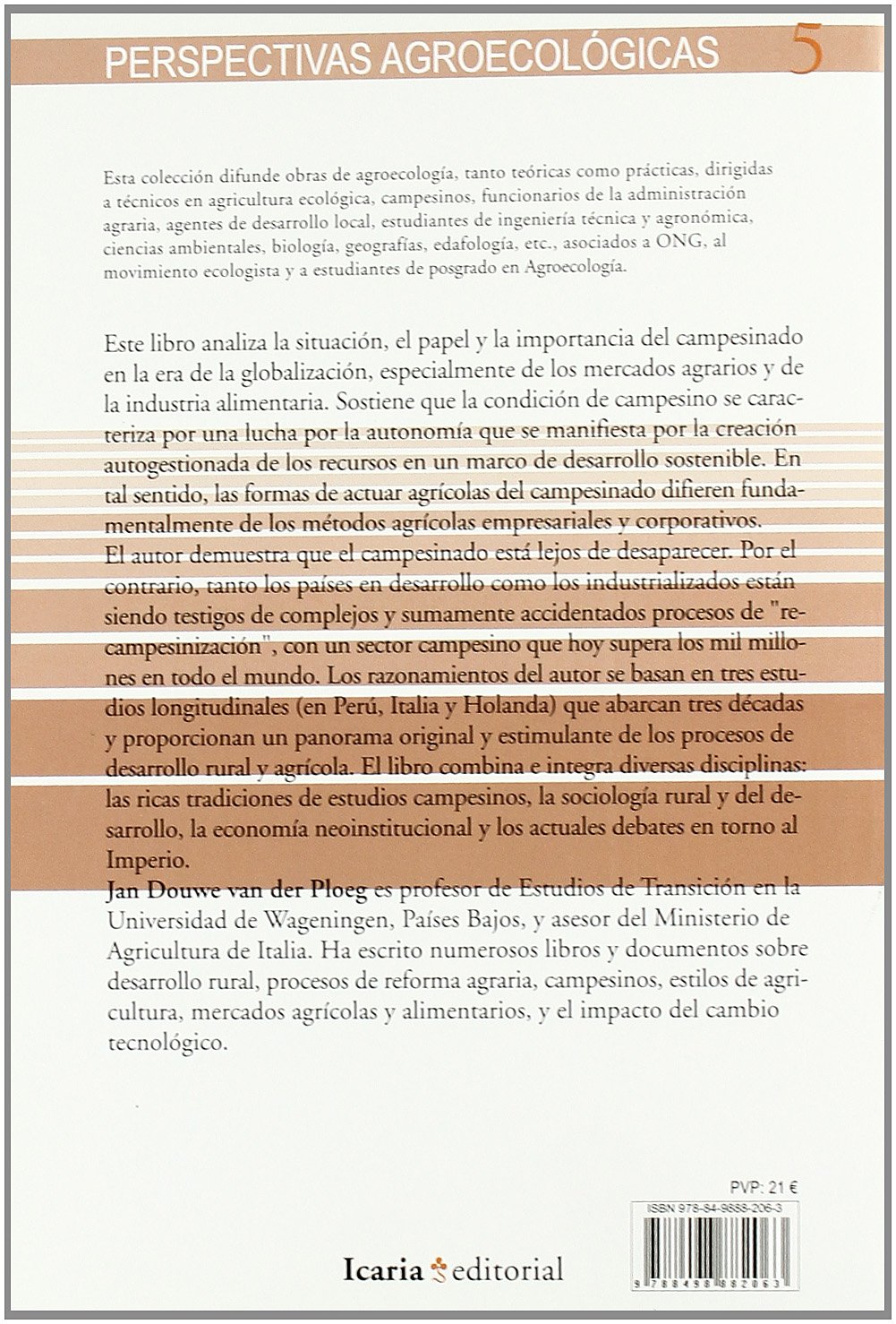 Nuevos campesinos: Campesinos e imperios alimetarios (Perspectivas agroecológicas)