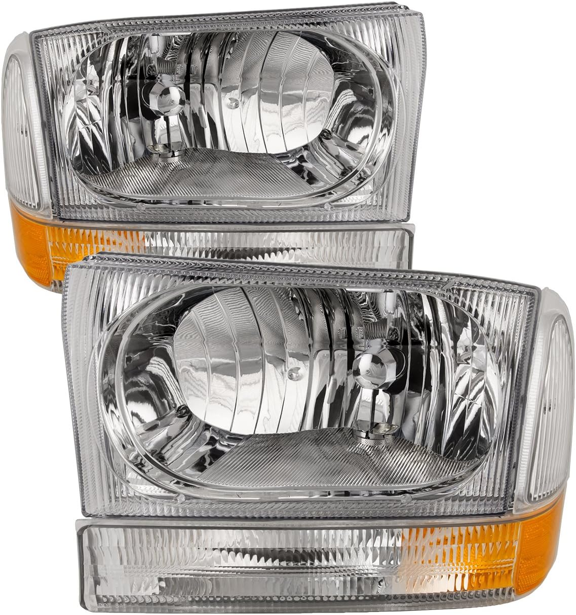 Spyder Projector Headlights F250/F350 (99-04) Excursion (00-04) LED Ha - Foto 2