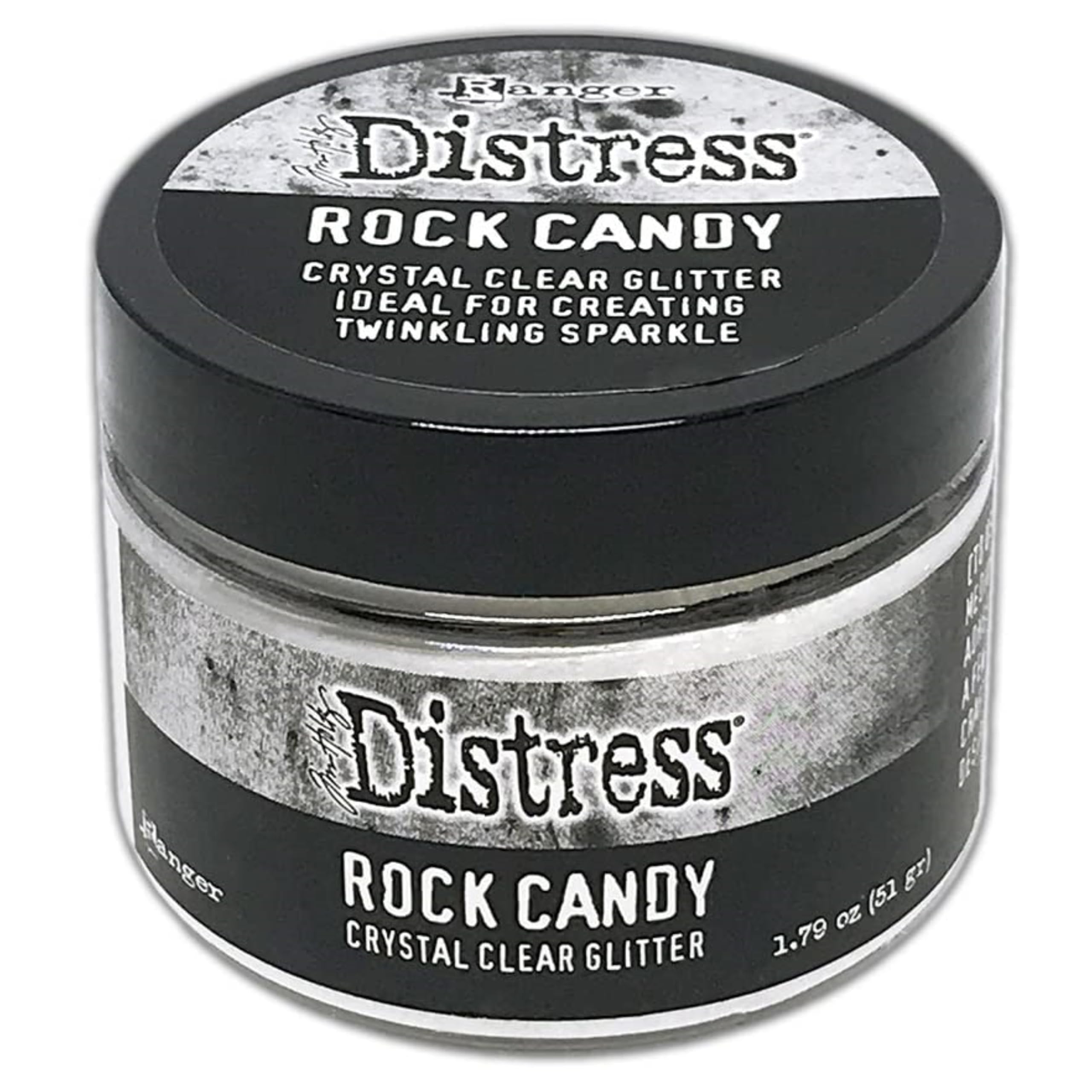 Tim Holtz TDR35879 Ranger 3 oz Distress Stickles, Clear Rock Candy, Multi Coloured - Packaging May Vary
