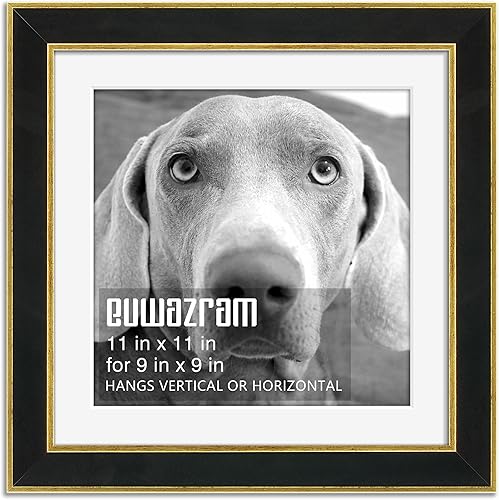 Miniatura 36 de Marco de gamuza de 10 x 13 pulgadas, marco individual, elegante marco verde de 10 x 13 pulgadas con paspartú para fotos de 8.5 x 11 pulgadas, para