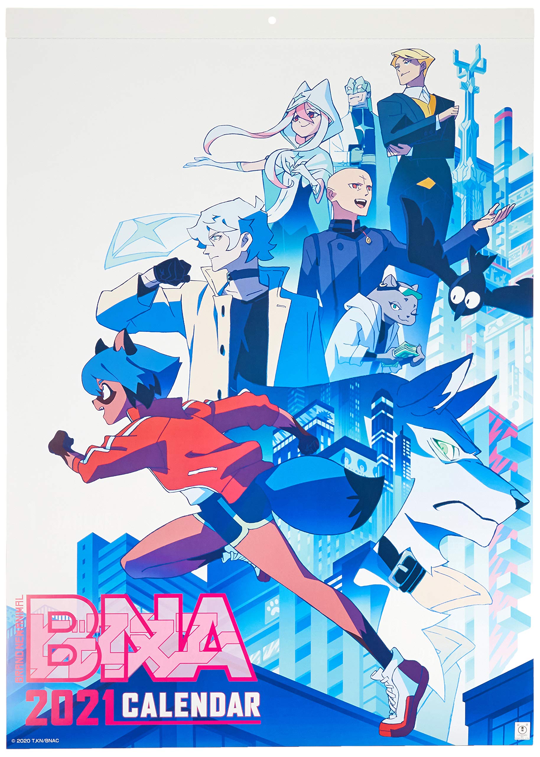 Amazon.com: BNA 2021 Wall Calendar Official Anime Japon Ensky