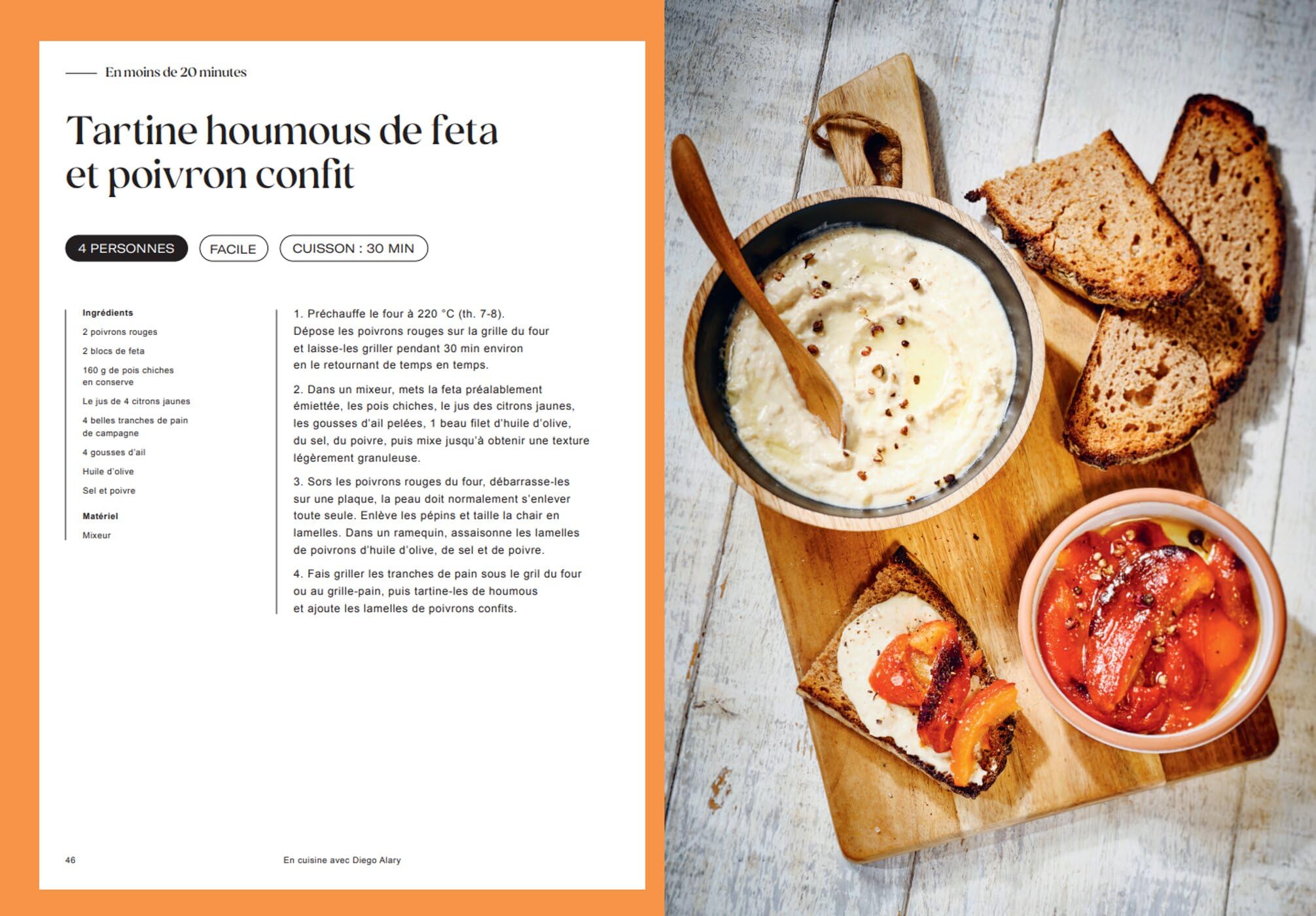 En cuisine avec Diego Alary: 40 recettes en moins de 30 minutes