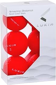 ＬＵＫＩＡ（ルキア）ゴルフボール NEON COLOR ６Ｐ 超反発