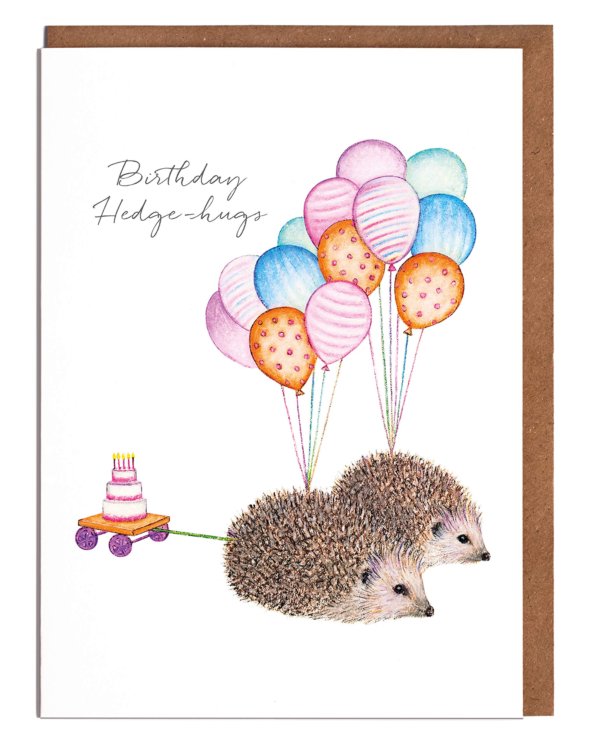 Biglietto di compleanno per donna Lottie Murphy Macaron – Biglietto di auguri per lei