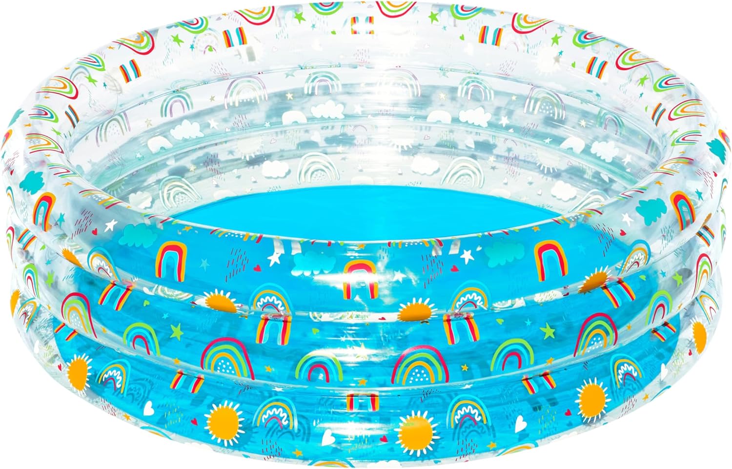 Bestway Rainbow Splash Paddling Pool Diameter 150 x 53 cm
