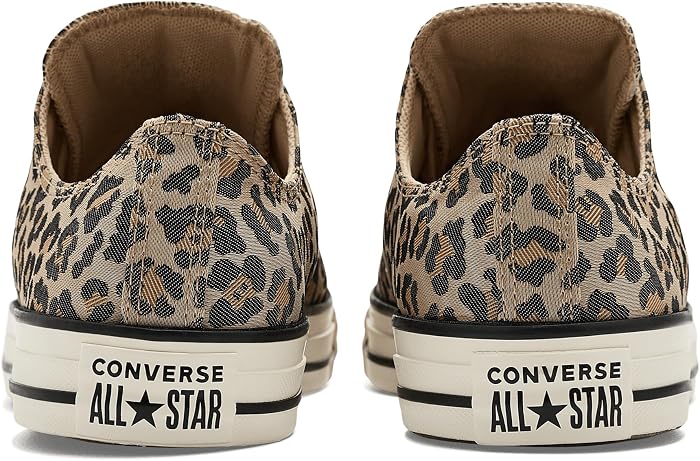 Кроссовки Converse Chuck Taylor All Star Leopard Jacquard Low Top Sneakers — фото 4