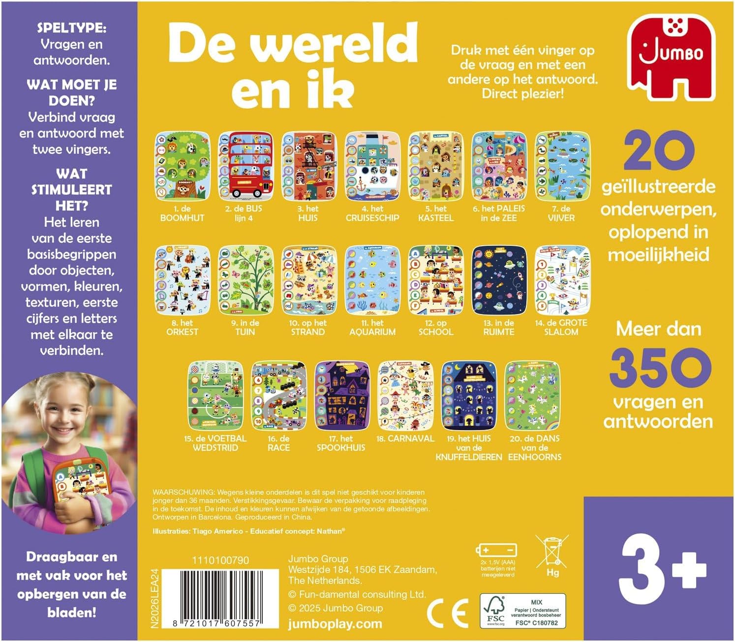 Jumbo Electro Touch & Learn The World And Me