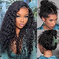 Vista 27 de 99J - Pelucas de cabello humano con encaje frontal transparente HD de 13 x 6 pulgadas, color burdeos, para mujer, densidad del 180%, color rojo