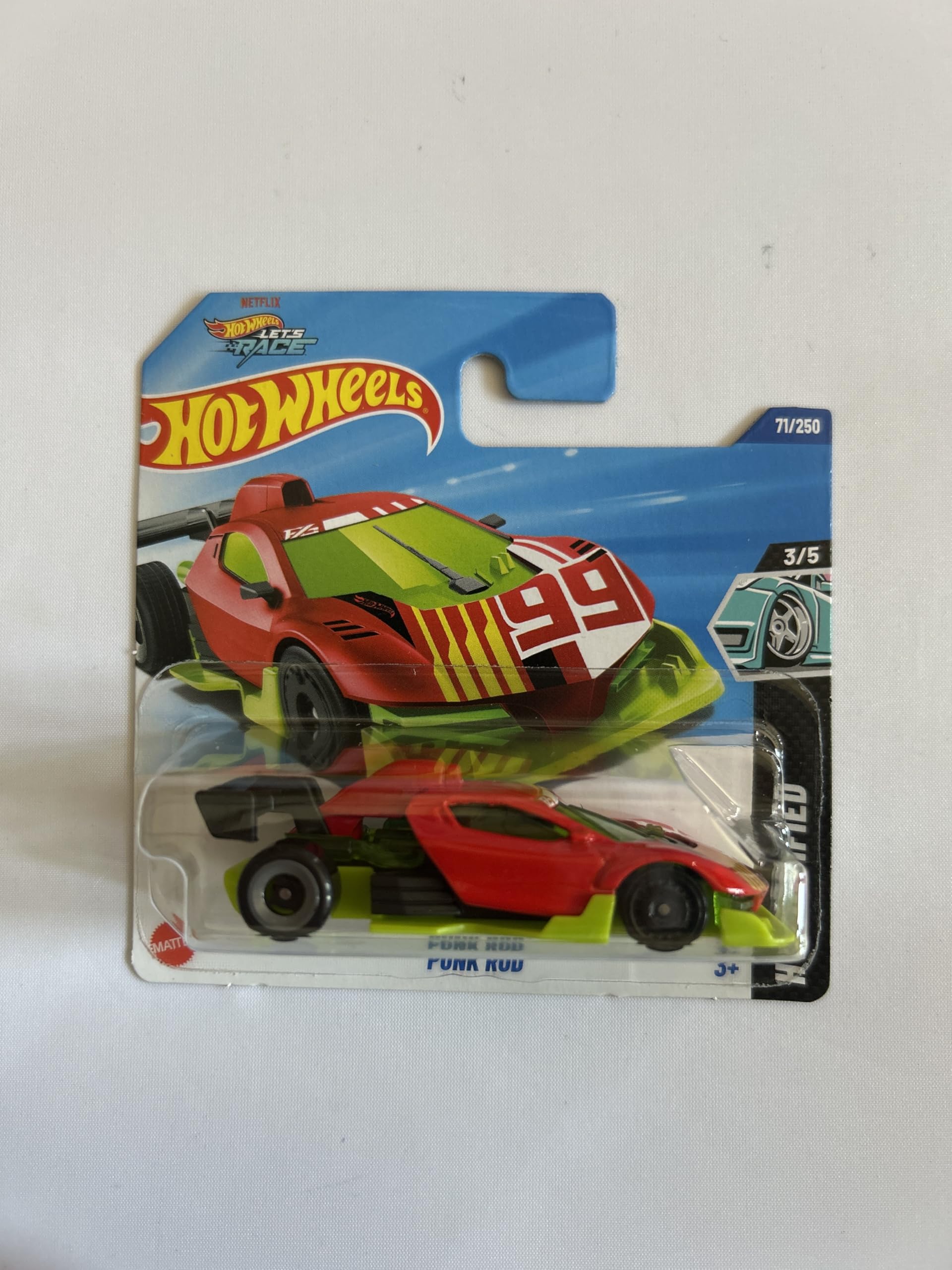 Hot Wheels 1:64 Scale Vehicle Play or Display Car Collection Gift for Kids 2025 Model Choose 1 Car (HYX72, 71/250 Punk Rod) — image 1