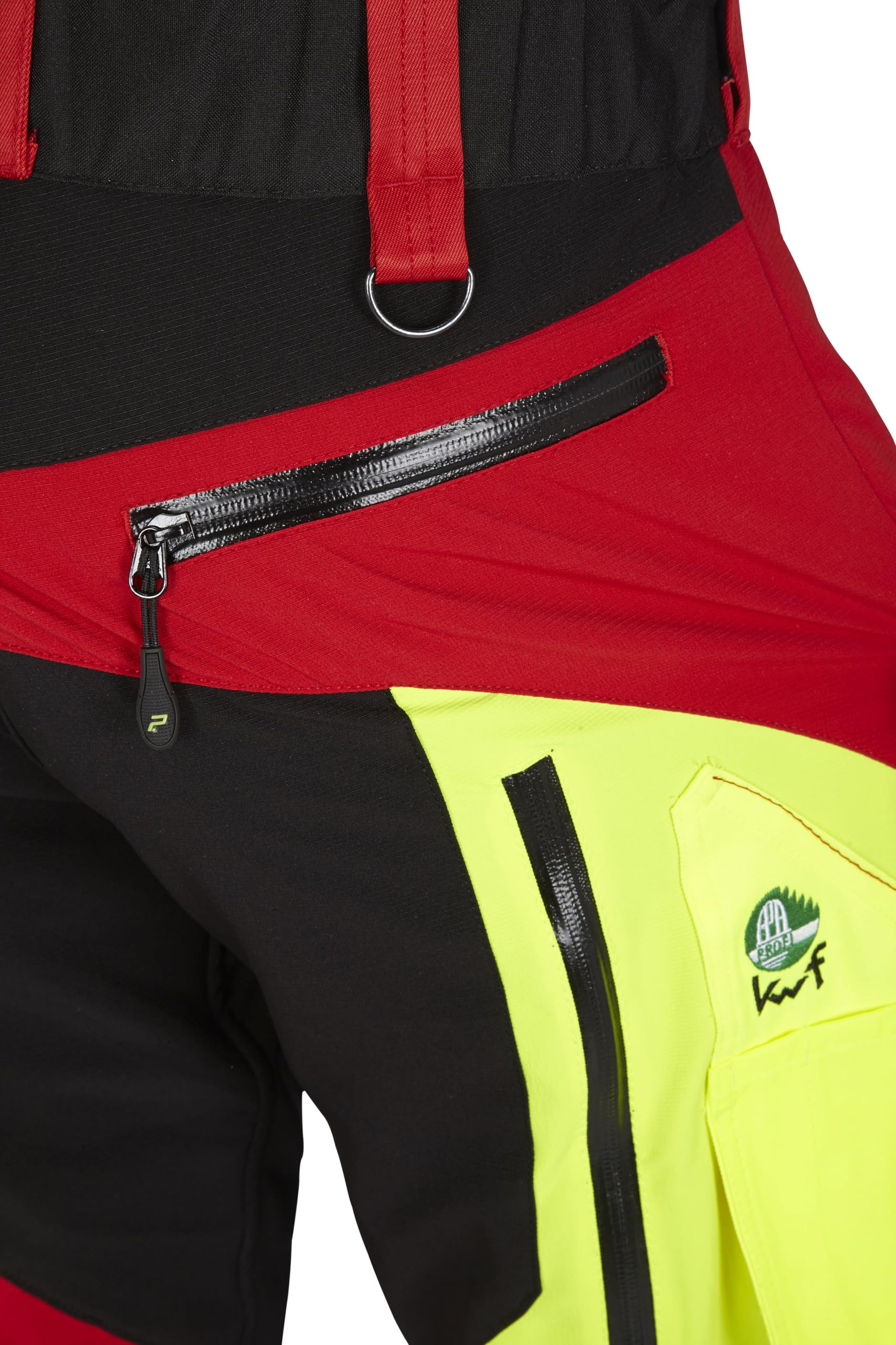 PSS Schnittschutzhose X-Treme Air Rot/Gelb Größe 56