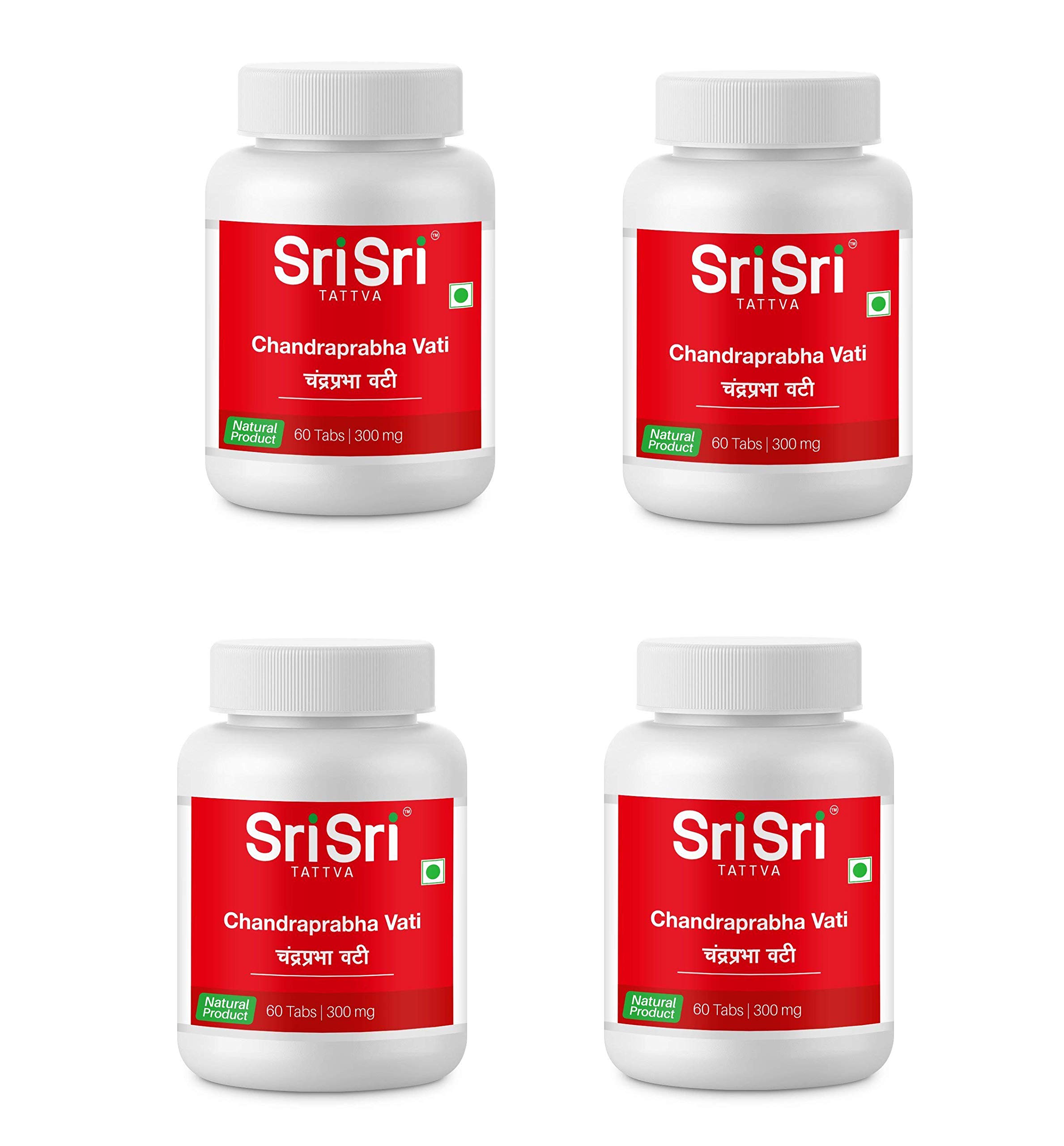 Sri Sri Tattva Chandraprabha Vati 300Mg Tablet - 60 (Pack of 4) (B07MW7NJSF) Amazon Price History, Amazon Price Tracker