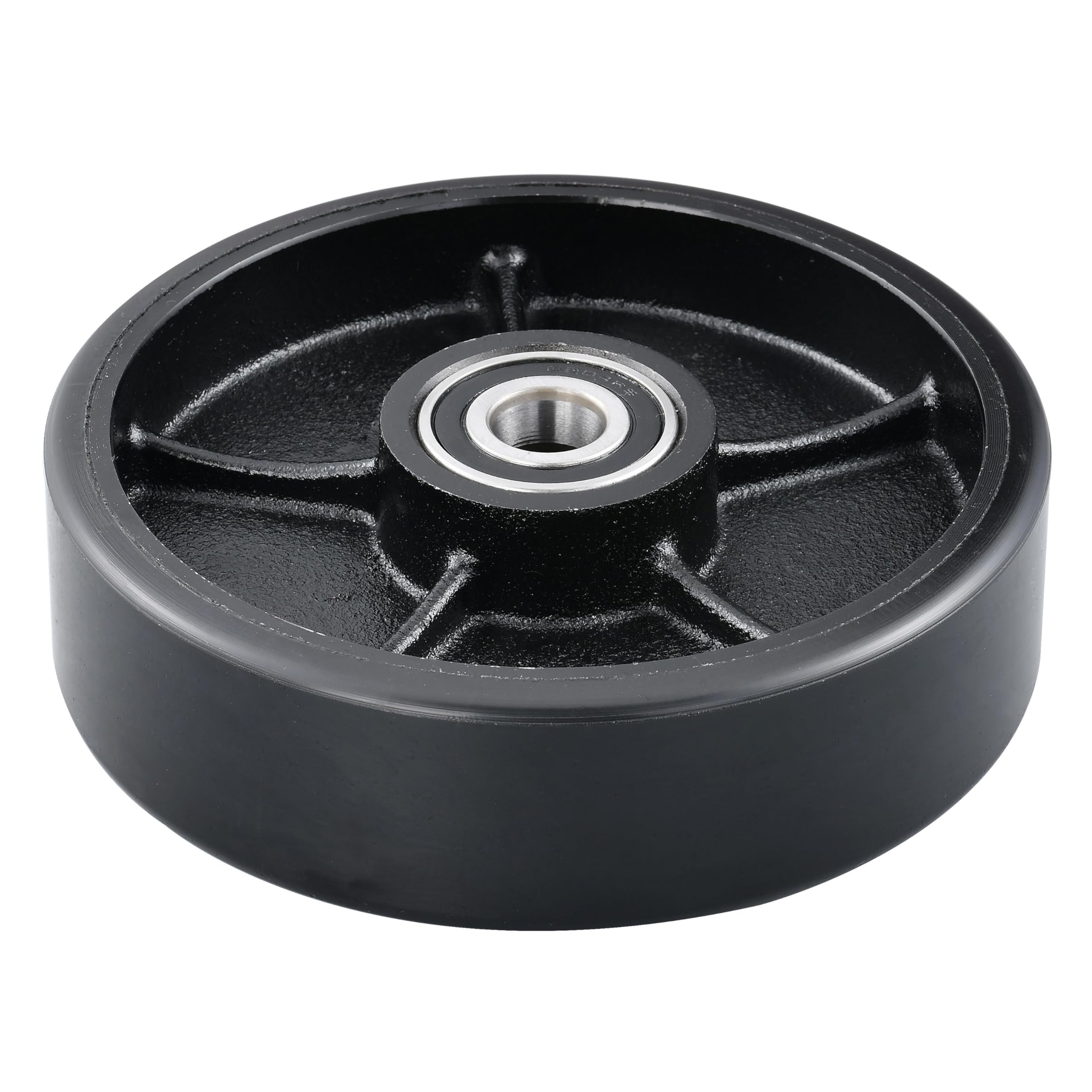 7x2" Steering Wheels for Pallet Jacks - Poly Black — Amazon image 5