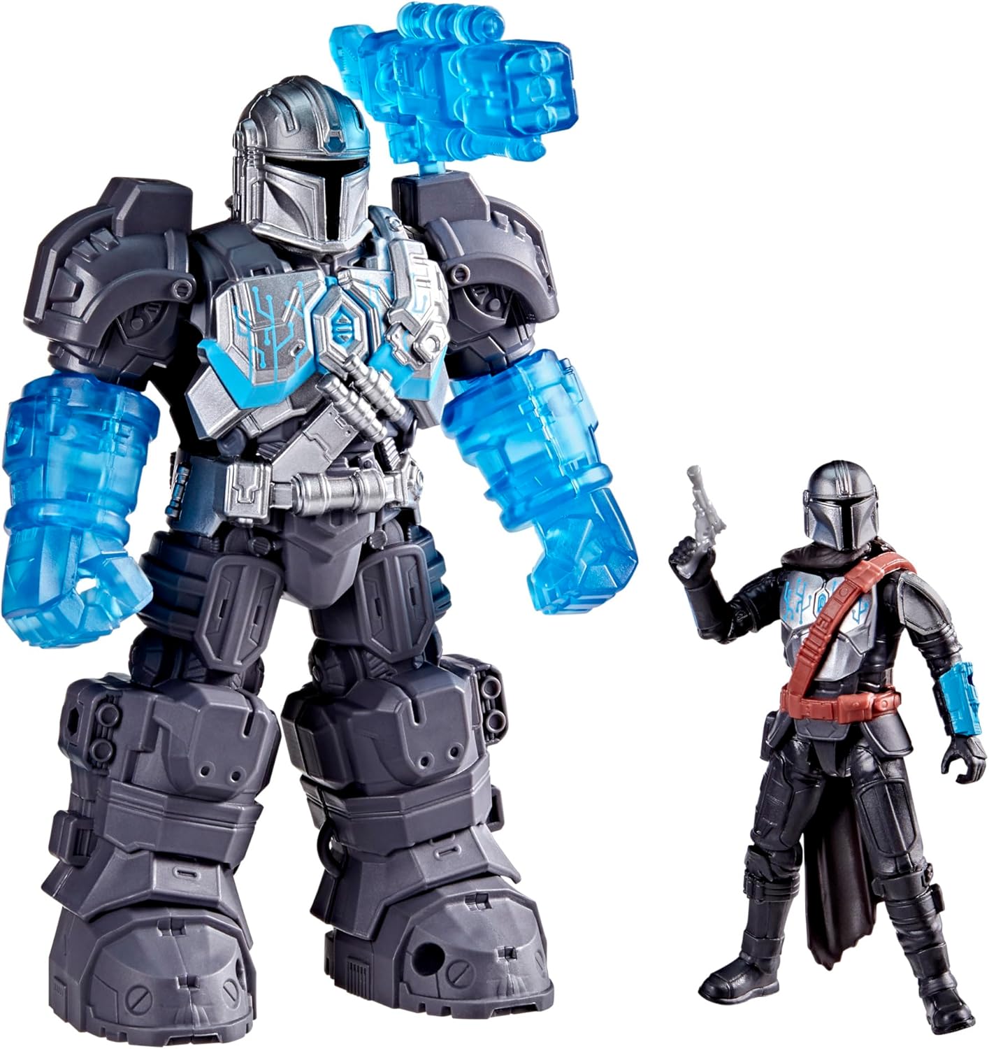 STAR WARS Epic World of Action The Mandalorian Mech Force Suit, 6.5-Inch Mech Suit & 4-Inch Action Figure, Toys for Boys & Girls Ages 4+