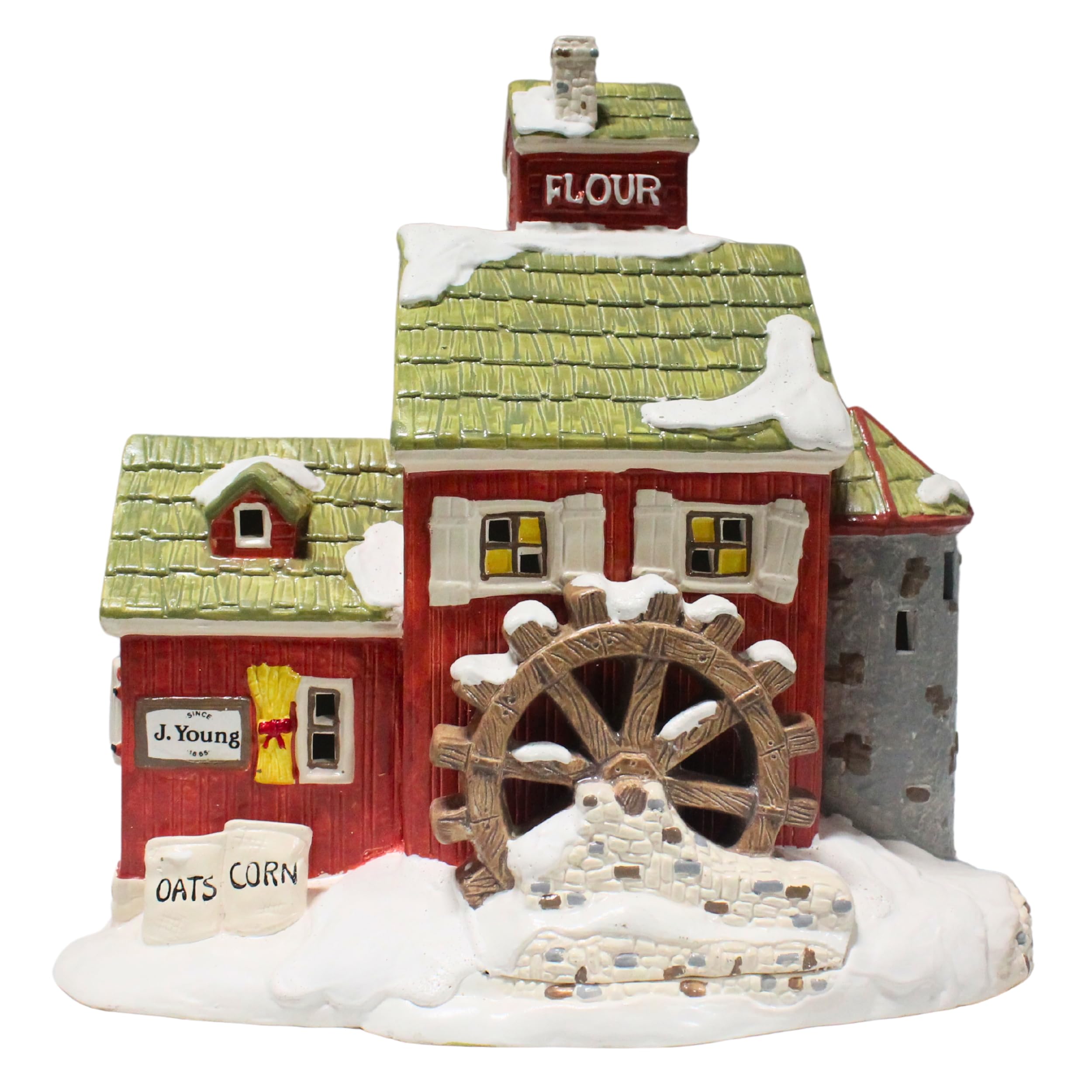 Dept 56 Original Snow Village J. Youngs Granary 5149-7