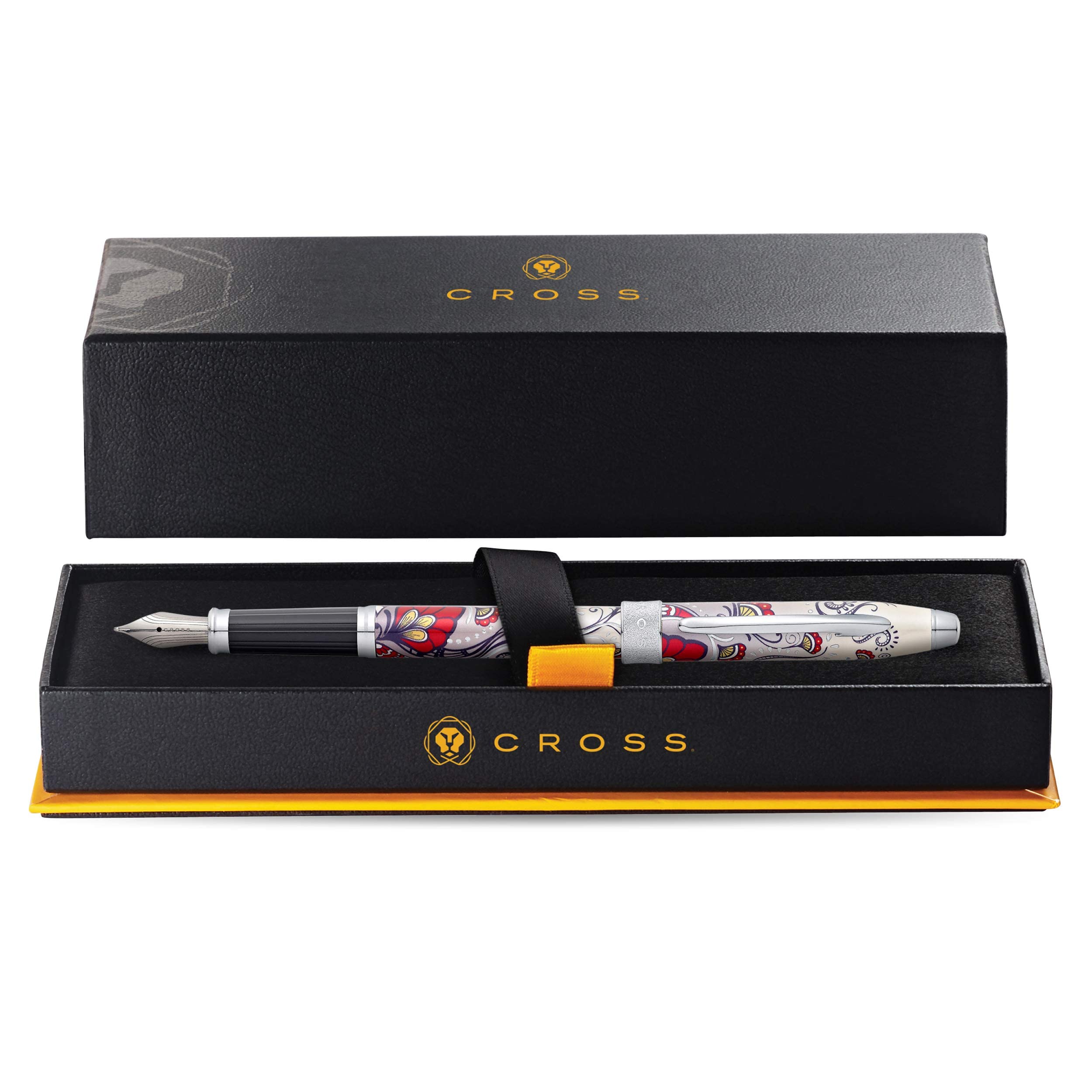 Amazon.co.jp: クロス 万年筆 M 中字 ボタニカ AT0646-3M レッド 正規