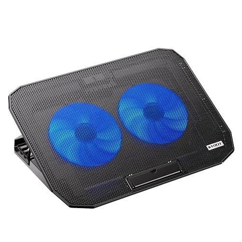 KYOLLY Slim Laptop Cooling Pad with Adjustable Stand