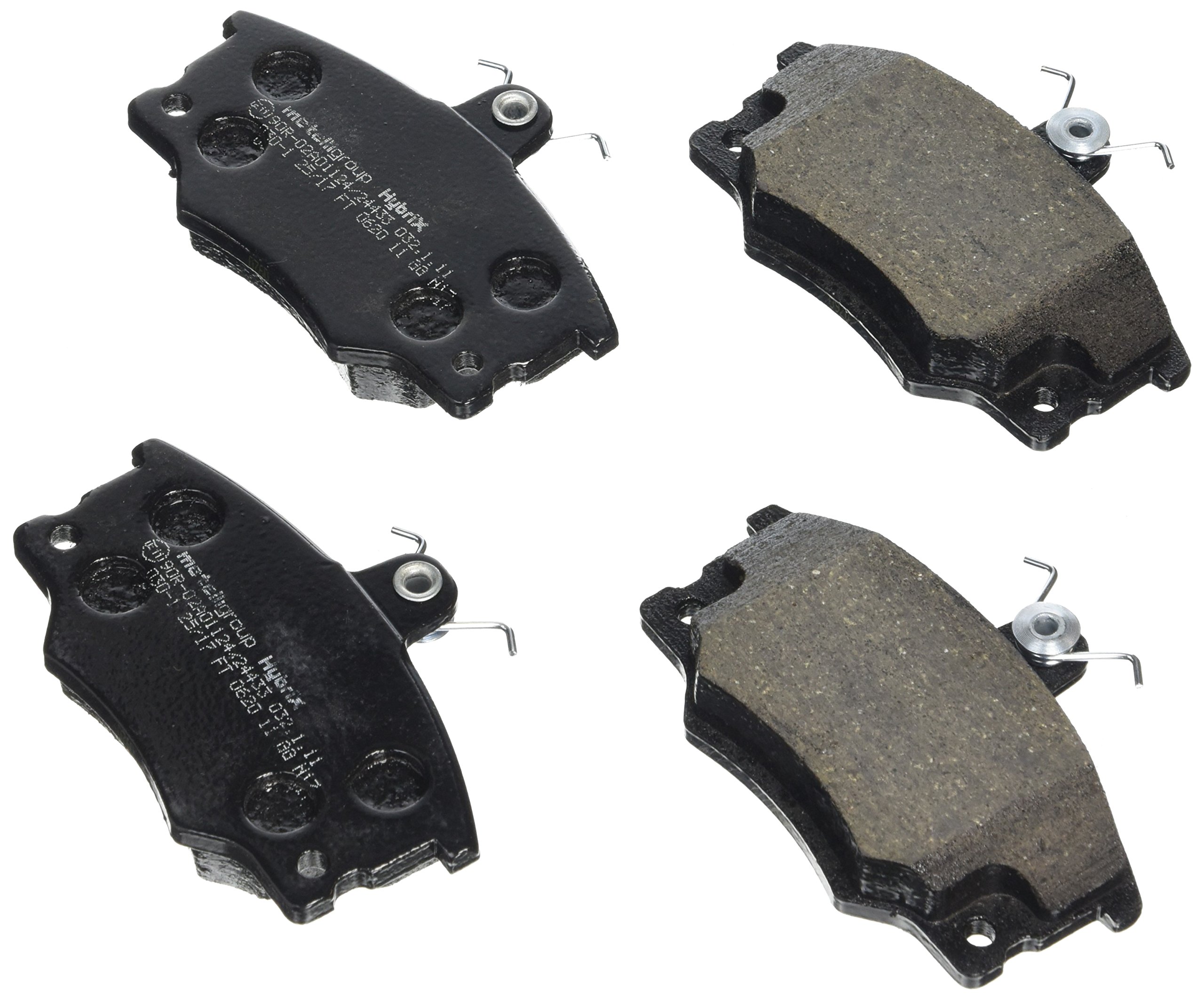 Metelligroup Grau 22-0030-1 - Bremsbeläge, Made In Italy, Ersatzteile Für Autos, Ece R90-Zertifiziert, Kupferfrei