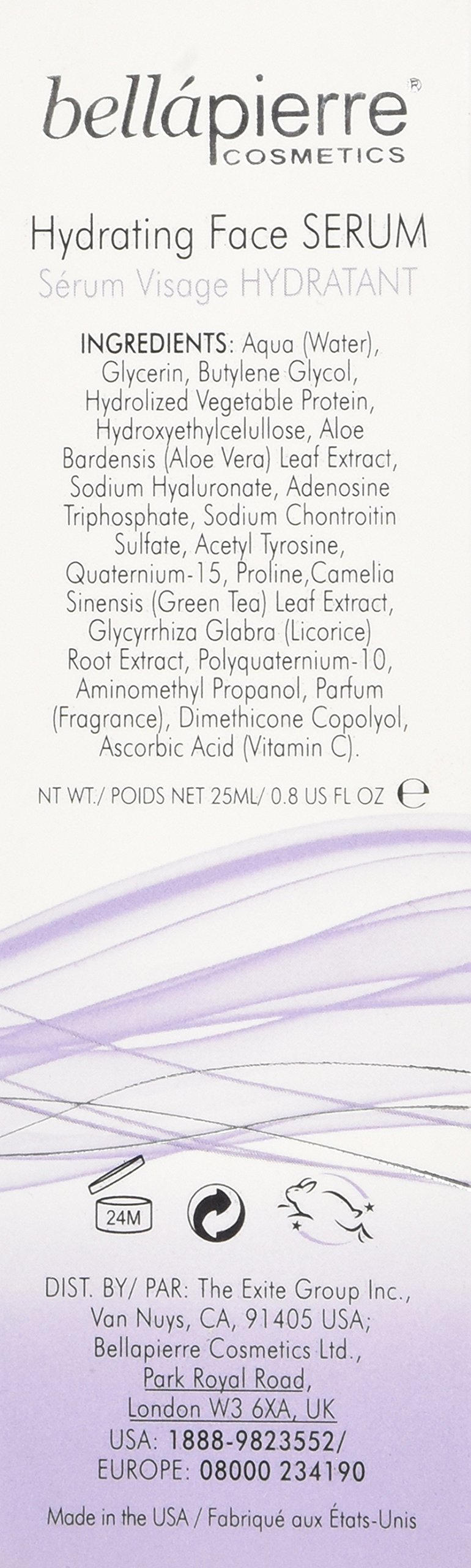 Bellapierre Cosmetics - Sérum Visage Hydratant