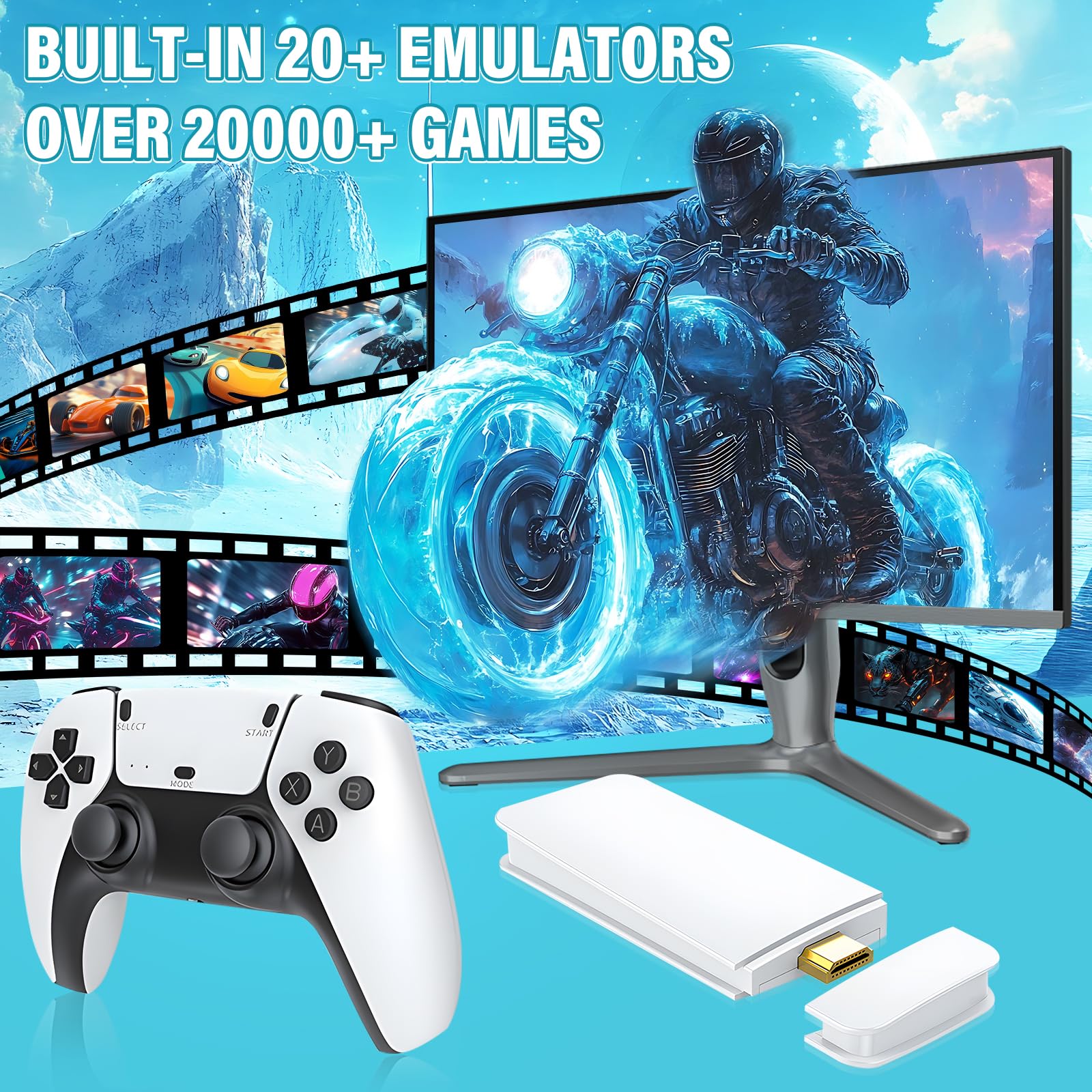 5000 matchs avec ru - Console de jeu sans fil Irus Corn, clé de jeu 5000 matchs avec ru - Console de jeu sans fil Irus Corn, clé de jeu