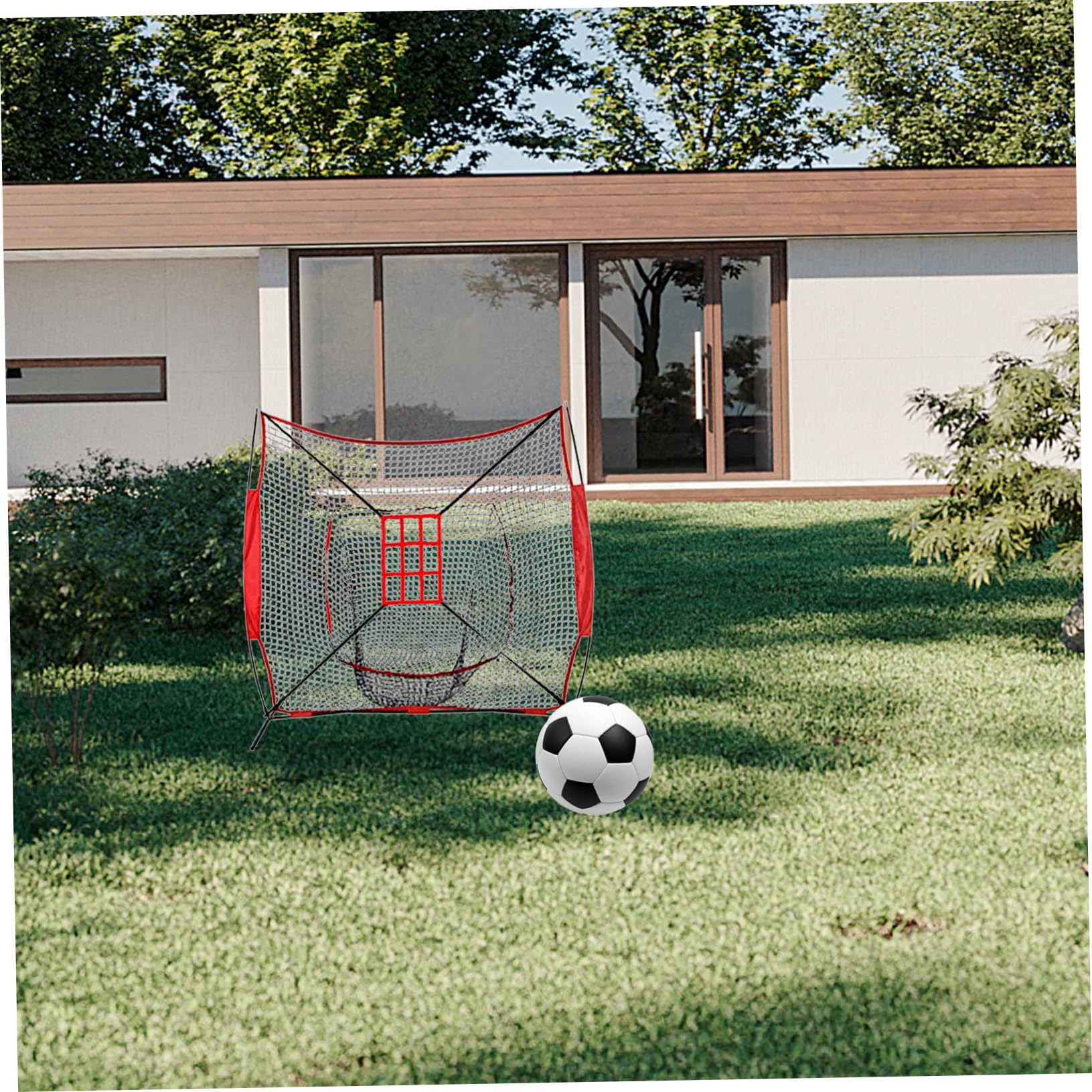 Yardwe Professional Football Training Equipments Soccer Nets for Indoor Use Accurate Target Practice