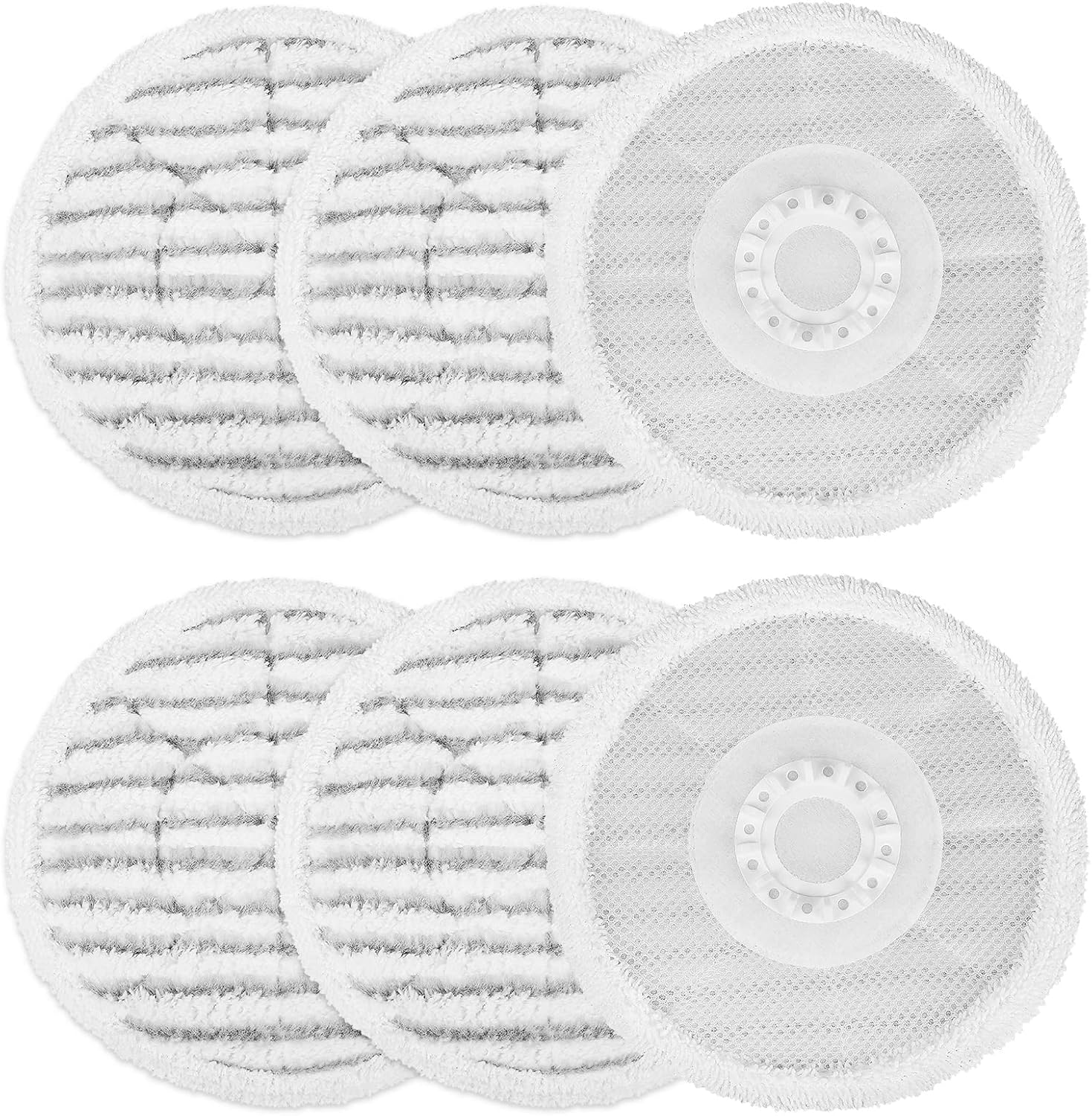 KEEPOW Steam and Scrub Mop Pads Compatible with Shark