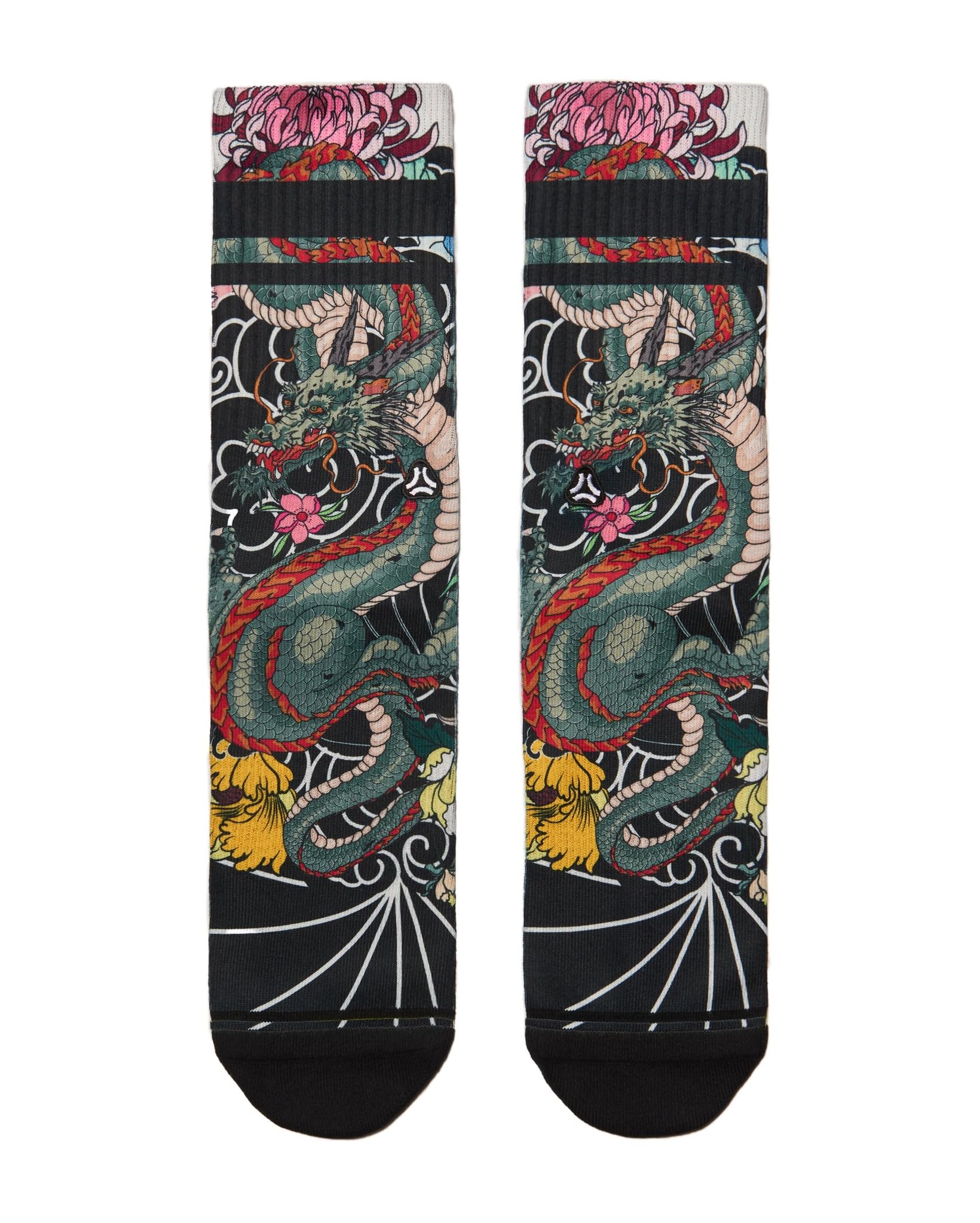 FLINCK Irezumi Sportsocken – Nahtlos & Atmungsaktiv | Für Fitness & Radfahren | Unisex | 1 Paar