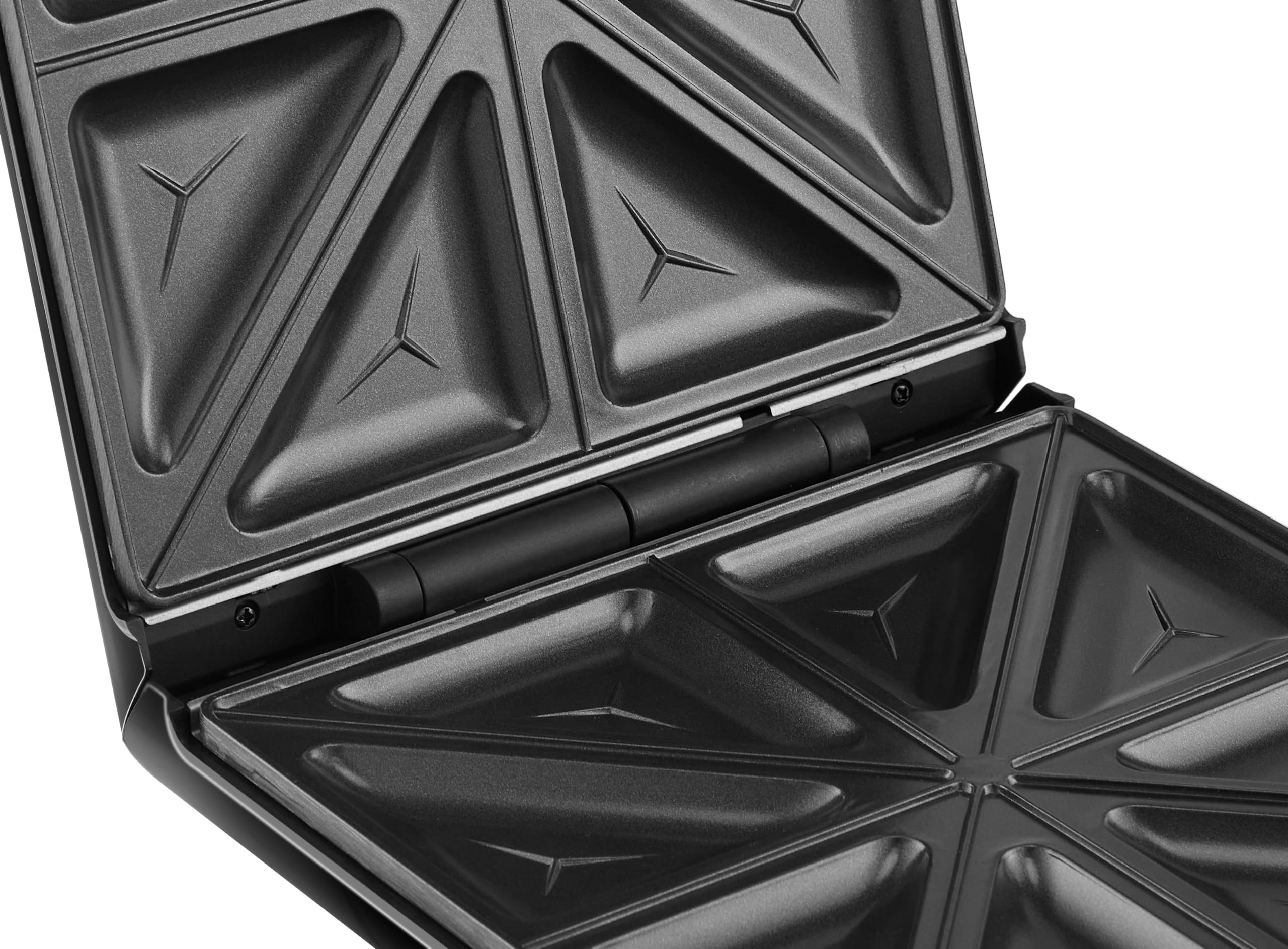 Steinborg 3in1 Sandwichmaker XXL 1200 Watt Kontaktgrill Multigrill Waffeleisen Silber/Schwarz