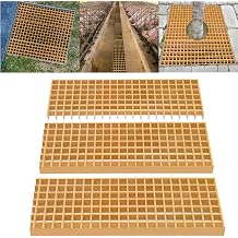 3 Pack 31''x9''x 1.49'' Fiberglass Molded Grating, Heavy Duty Grating