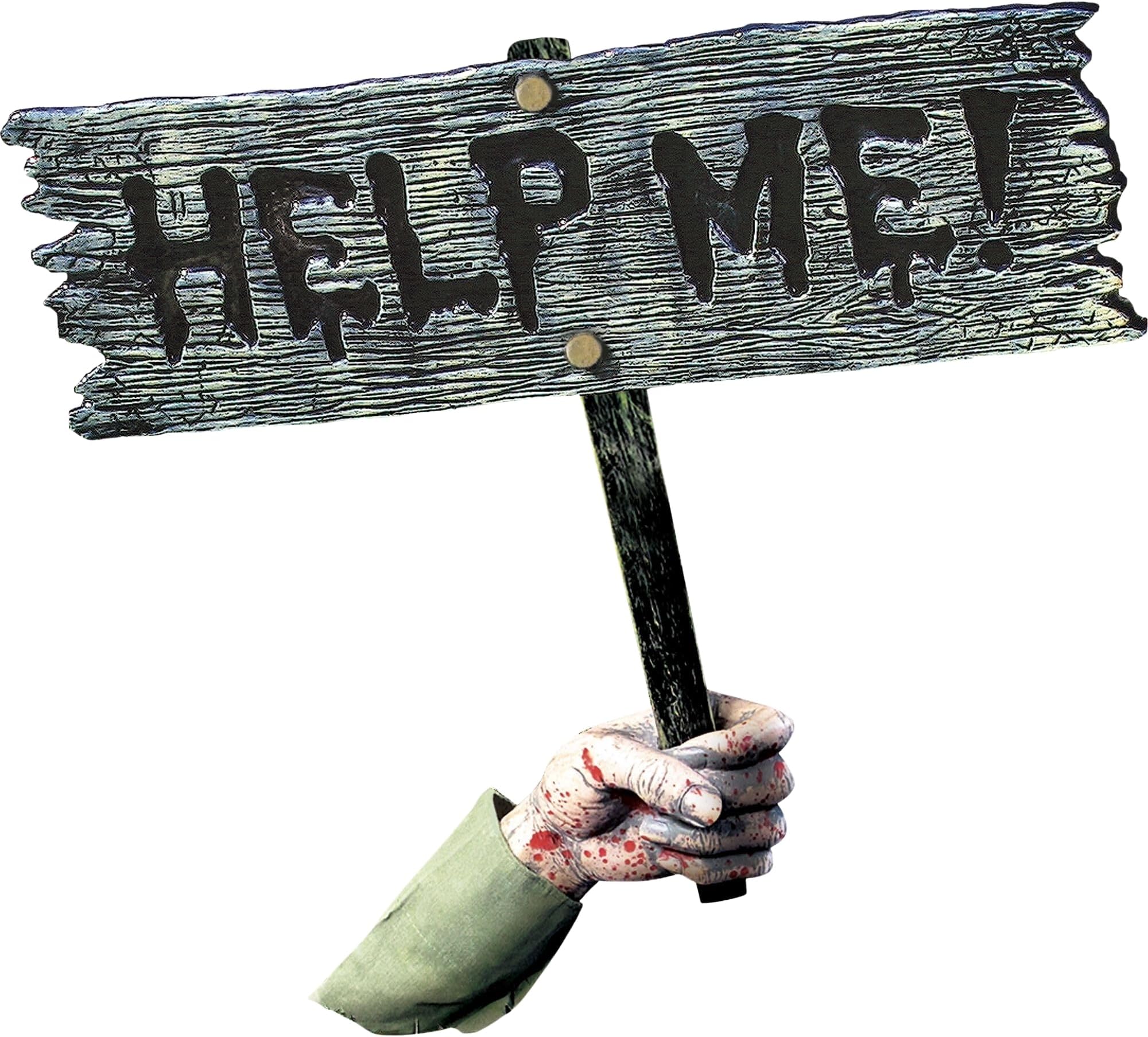 Help Me Halloween Sign