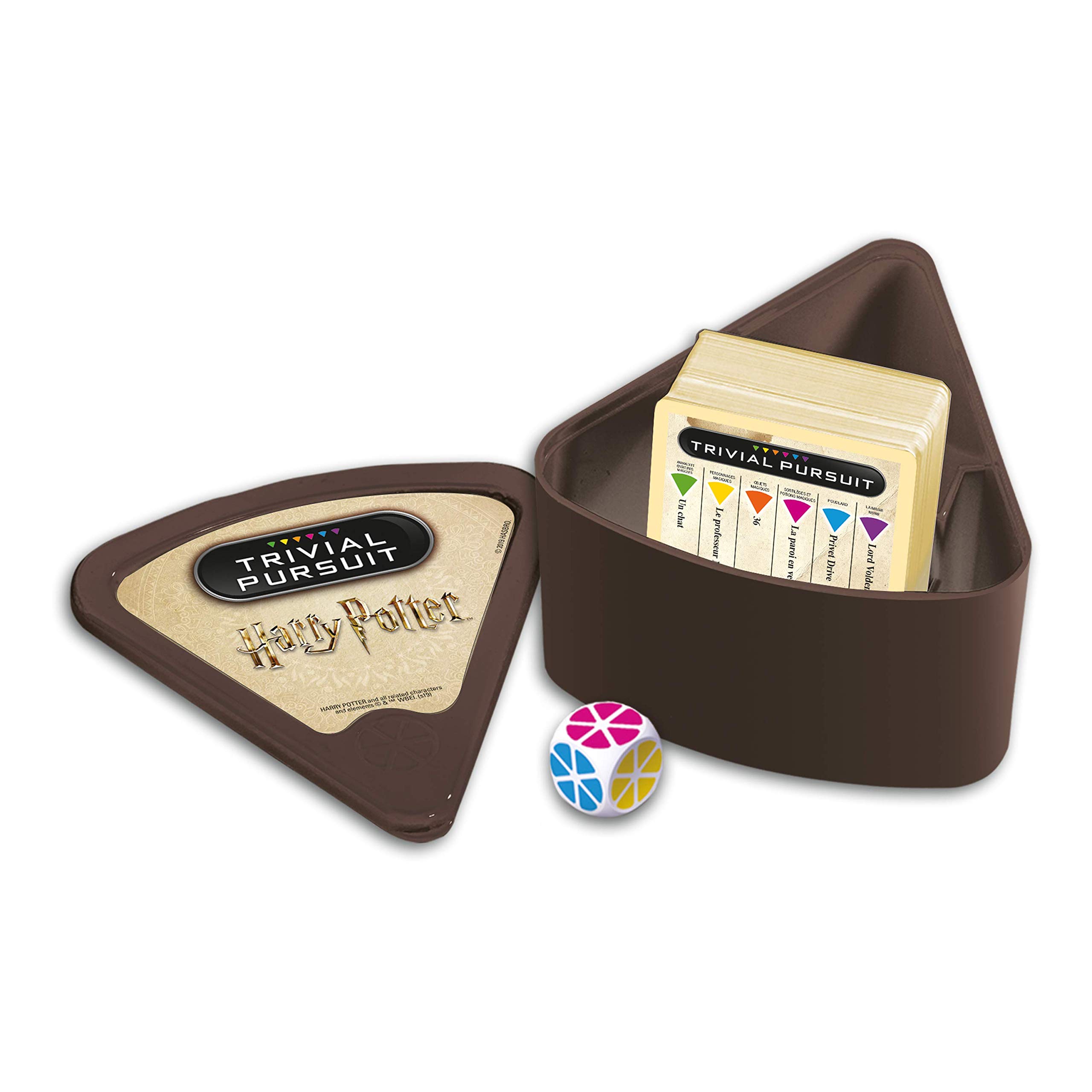 Trivial Pursuit Harry Potter Vol. 2: Gioco Da Viaggio Con 600 Domande, 2+ Giocatori, Versione Francese