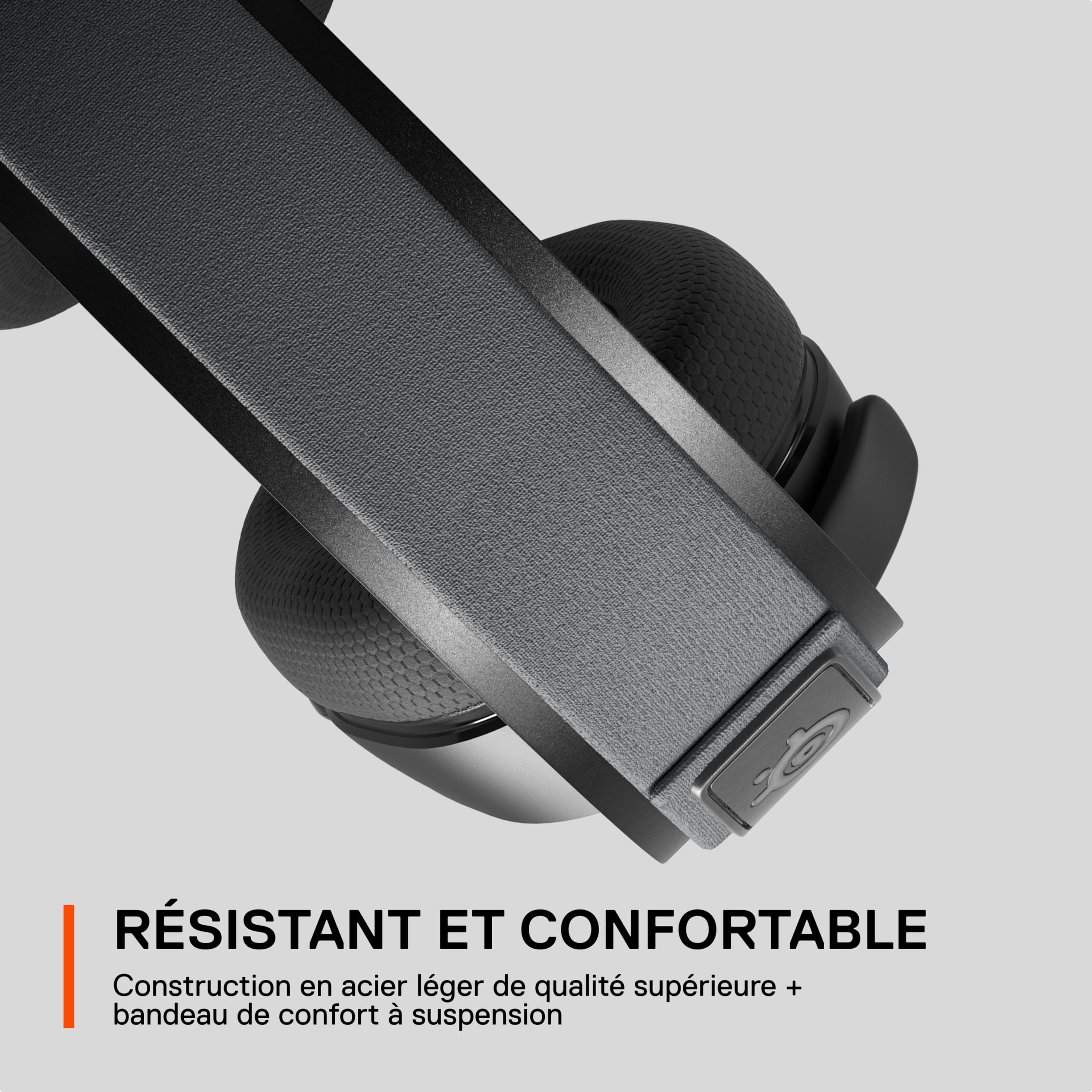 SteelSeries Arctis 7+ - Casque gaming sans fil - Sans perte 2,4 GHz - 30 heures d’autonomie de la batterie - Pour PC, PS5, PS4, Mac, Android et Switch - Noir