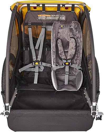 Miniatura 7 de Burley Bee 1 y 2 asientos ligero remolque para bicicleta para niños