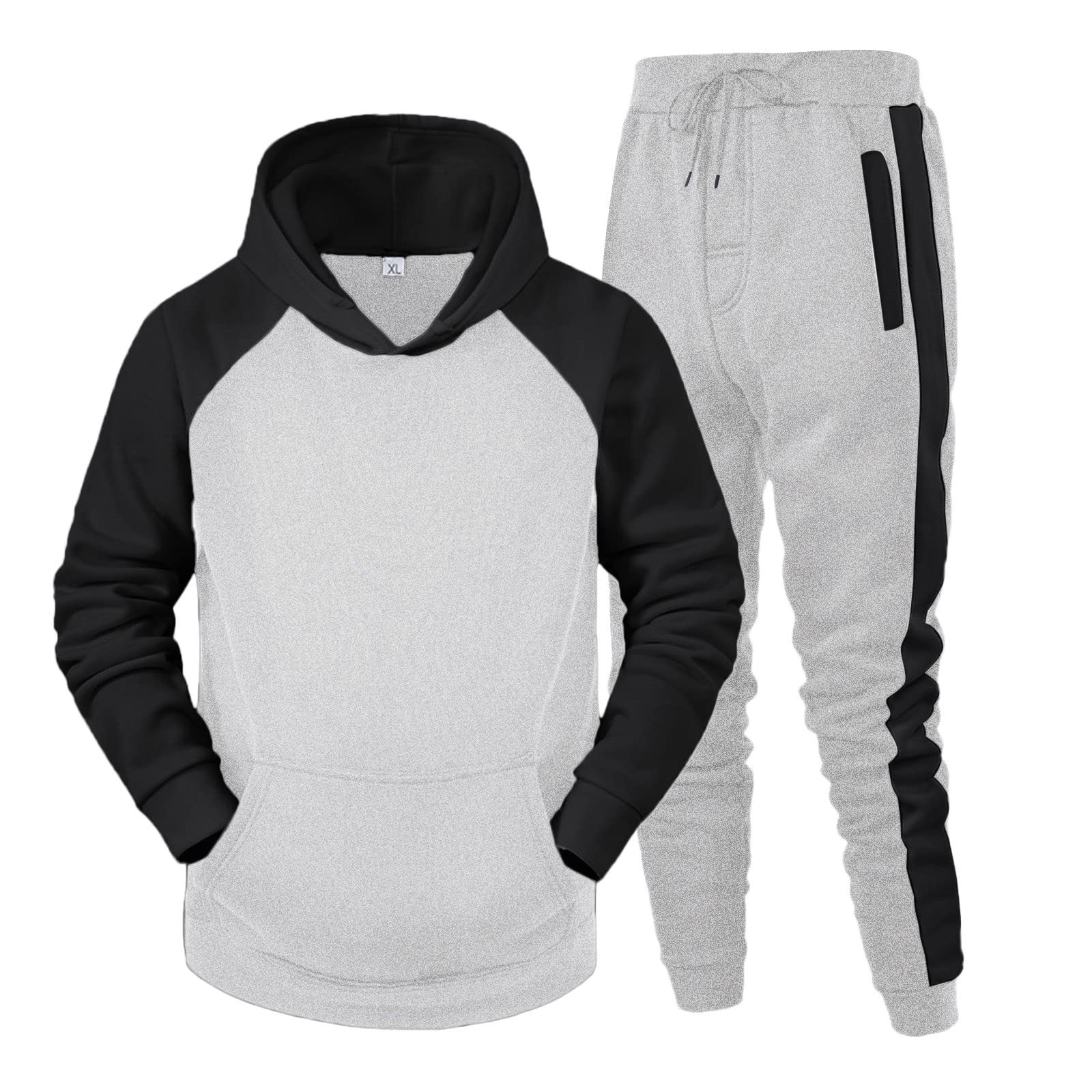 Track Suits for Men Set Hoodies,Men's Sweat Suits 2 Piece Autumn Winter Set Casual Hoodies Pants Sports Sets