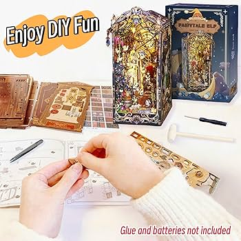 Amazon.co.jp: KingStora DIY ブックヌック - おとぎ話のエルフ