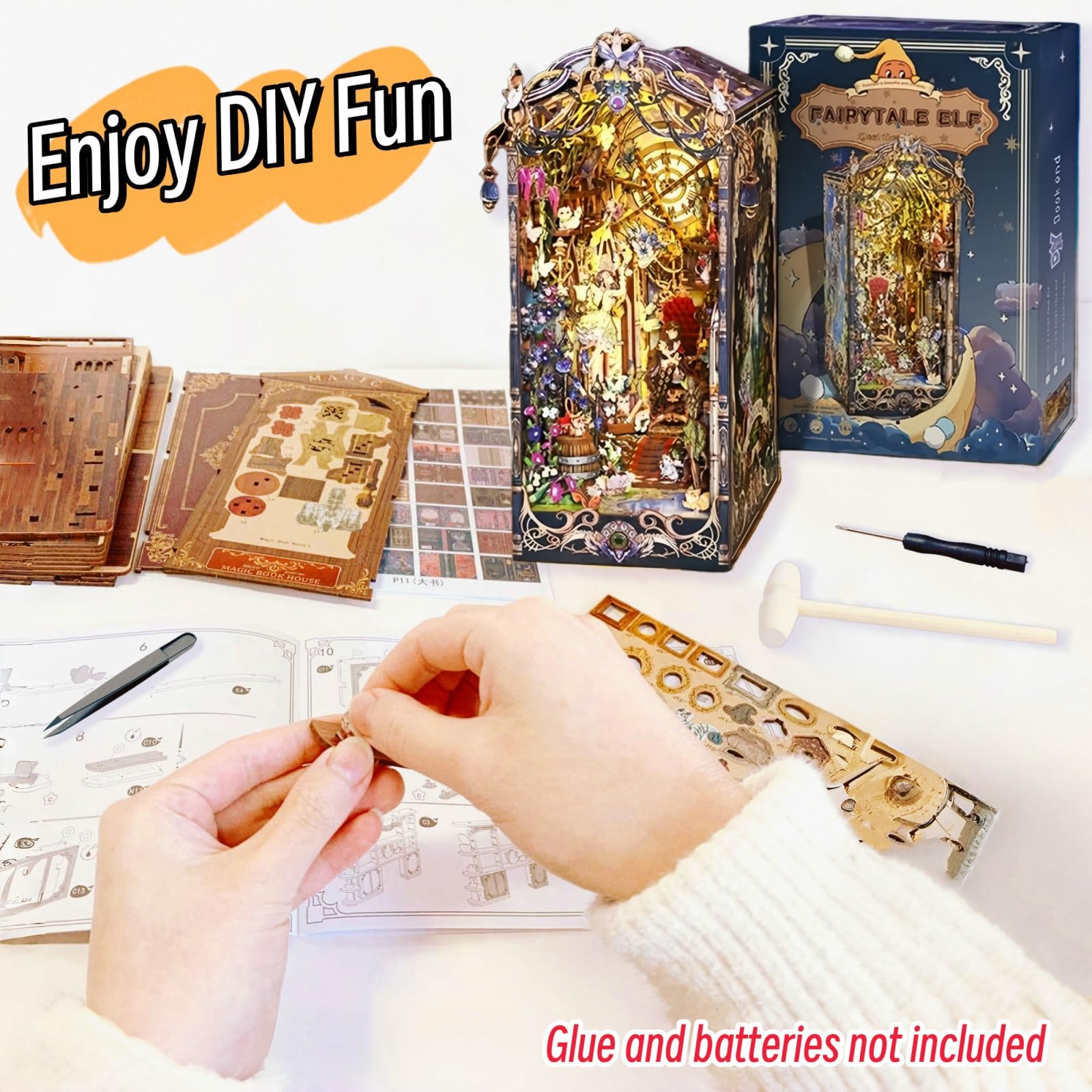 妖精（エルフ？）のブックエンド 本立て オブジェ 妖精（エルフ？）のブックエンド 本立て オブジェ 【公式通販】