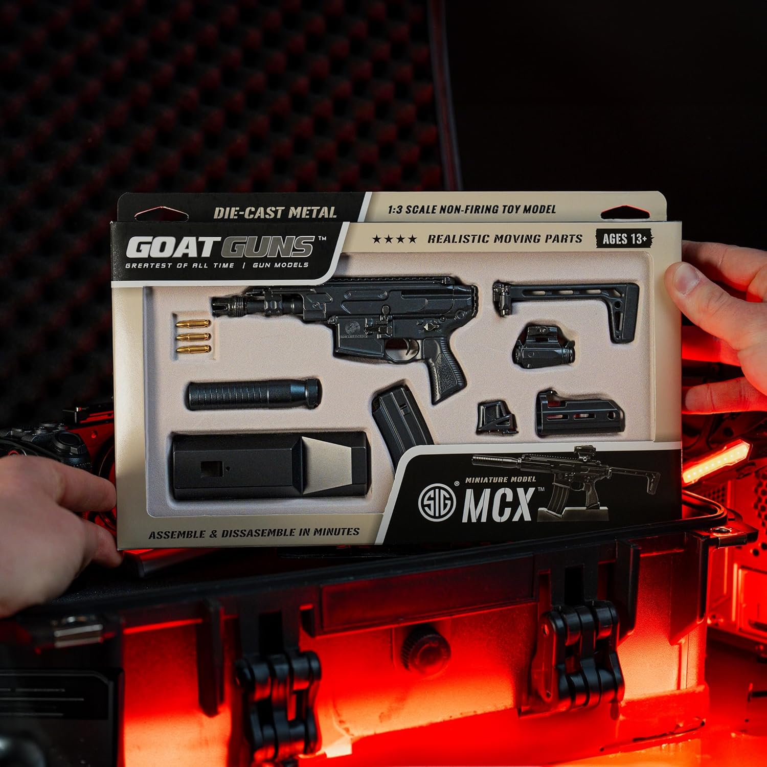 GOAT GUNS SIG SAUER MCX Rattler Model | 1:3 Scale Desktop Model