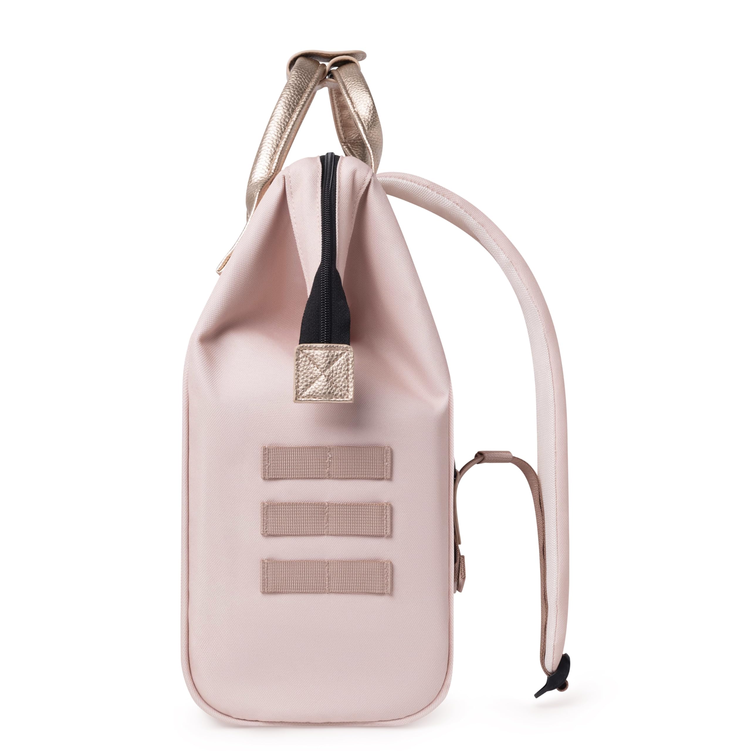 CABAIA - Sac à Dos Adventurer Queretaro - Medium 18L - Déperlant - Compartiment Ordinateur Portable 13" - 2 Poches - Certifié Vegan - Sac Voyage, Affaires, École pour Homme et Femme - Rose