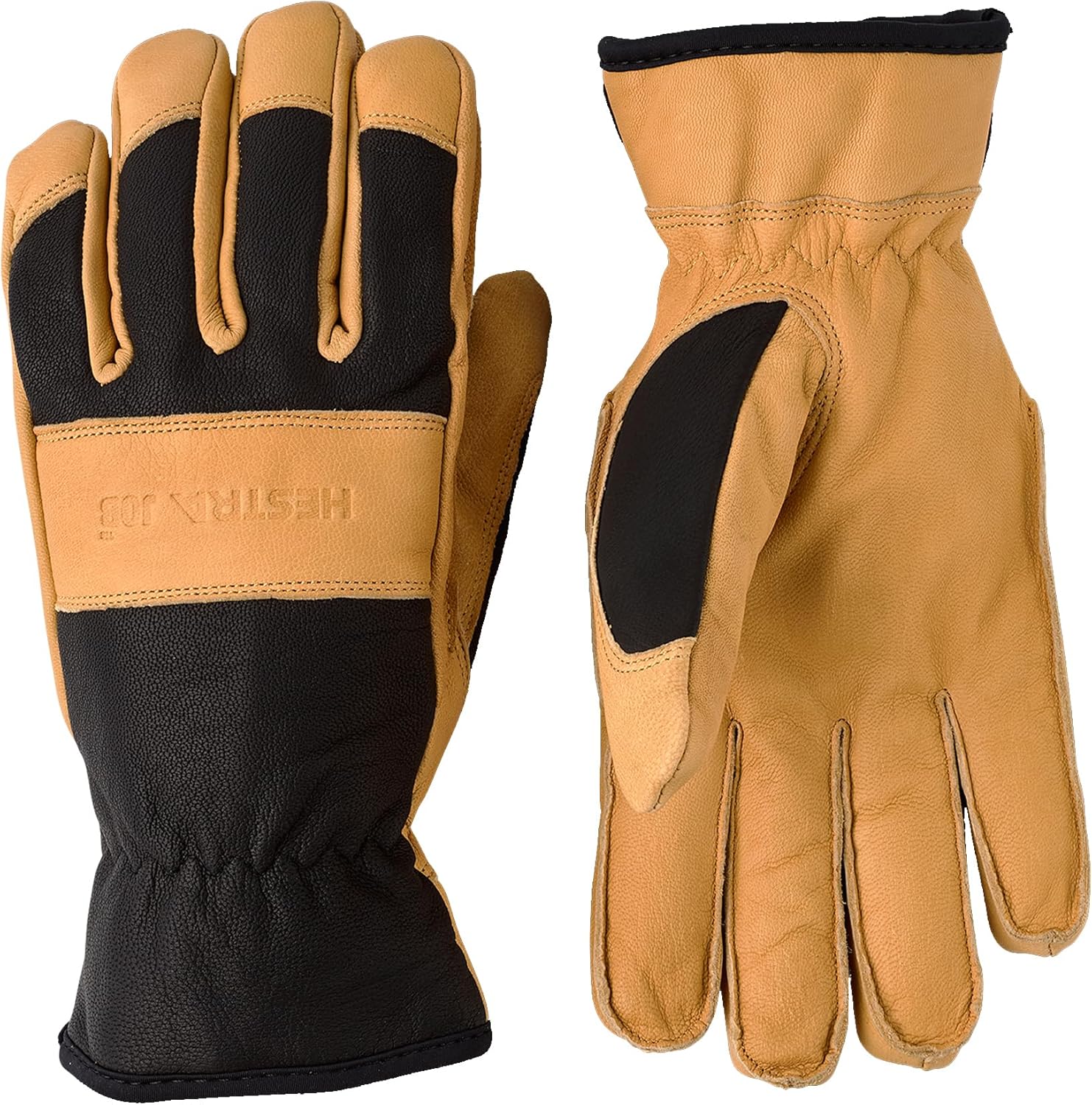 Hestra Job Winter Pro Breathable Thinsluate Goatskin Glove | Waterproof 5-Finger Insulated for Cold,Windy & Wet Environments